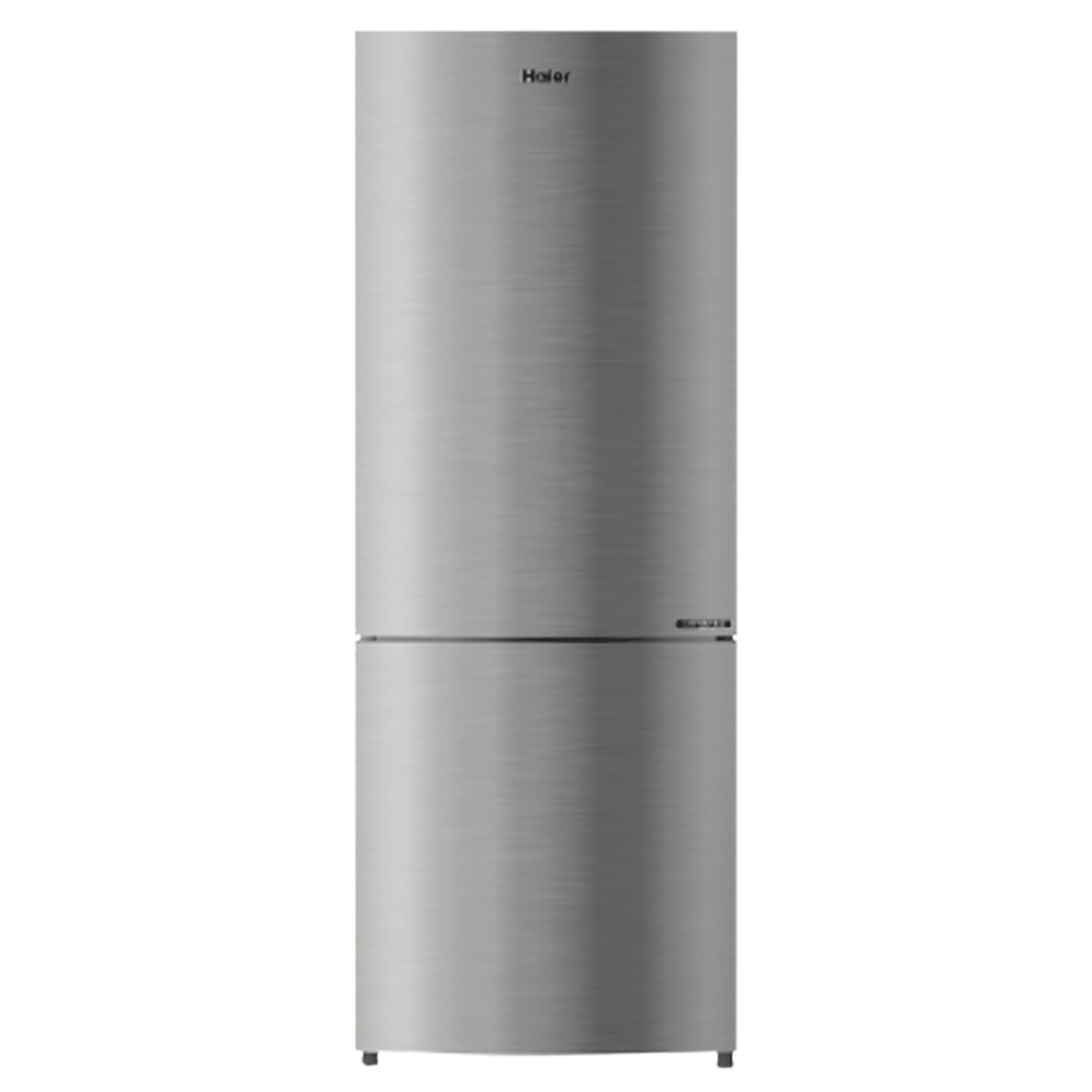 

Haier 276 Litres 3 Star Frost Free Double Door Bottom Mount Convertible Refrigerator with Turbo Cooling Technology (HRB-2964CIS-E, Inox Steel), No color