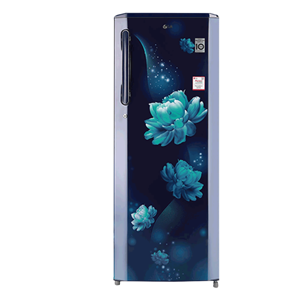 270 litre single door fridge