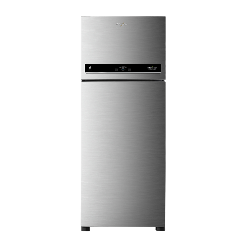 

Whirlpool Intellifresh 440 Litres 3 Star Frost Free Double Door Convertible Refrigerator with AI Technology (IF INV CNV 455, Alpha Steel), No color