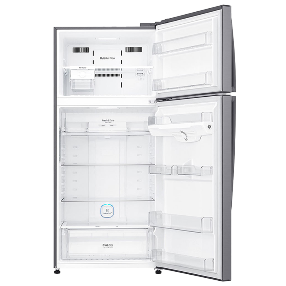 LG 547 Litres 3 Star Frost Free Double Door Smart Wi-Fi Enabled Refrigerator with Smart Diagnosis (GN-H702HLHQ.APZQEB, Platinum Silver III)_4