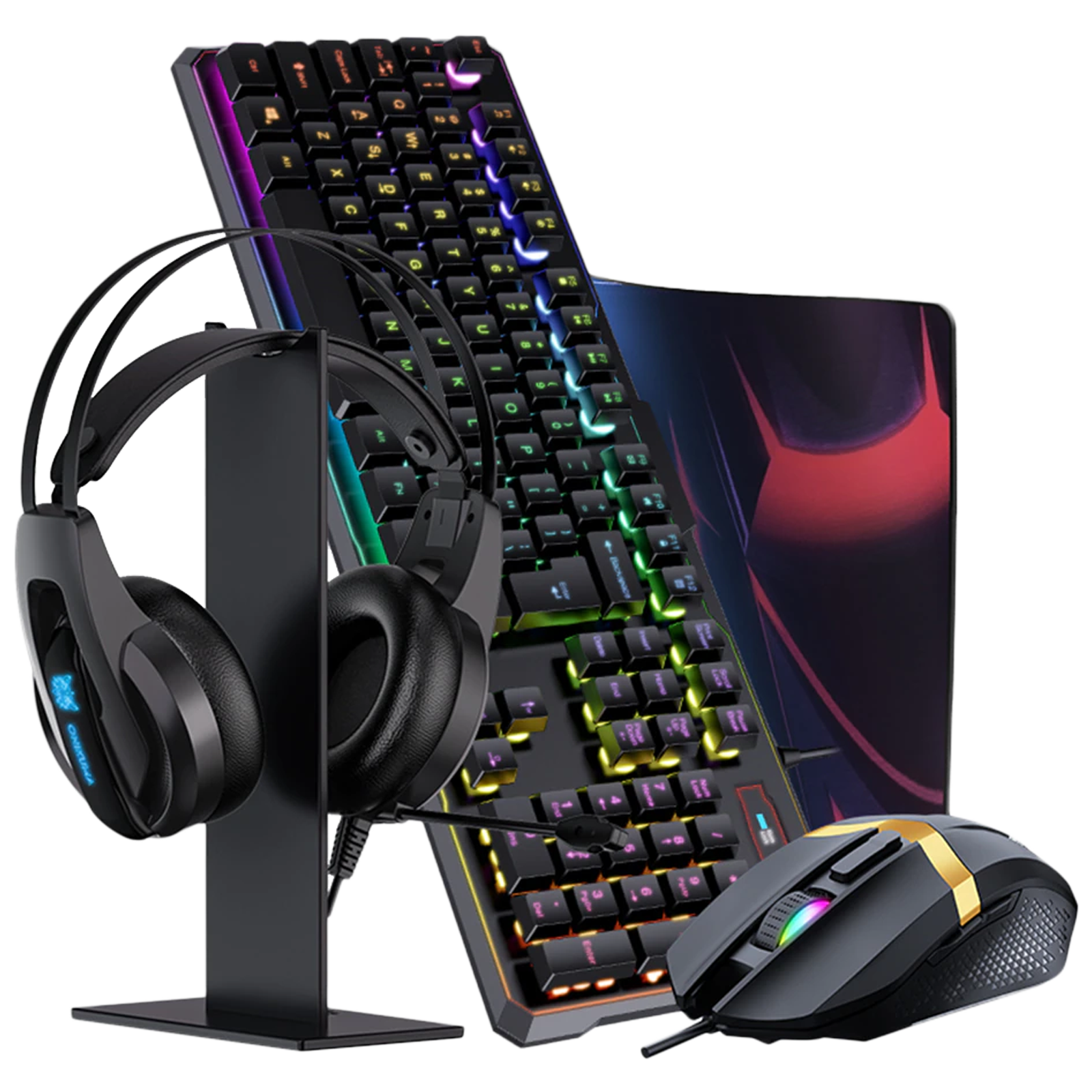 

Onikuma 5-in-1 Gaming Bundle, No color