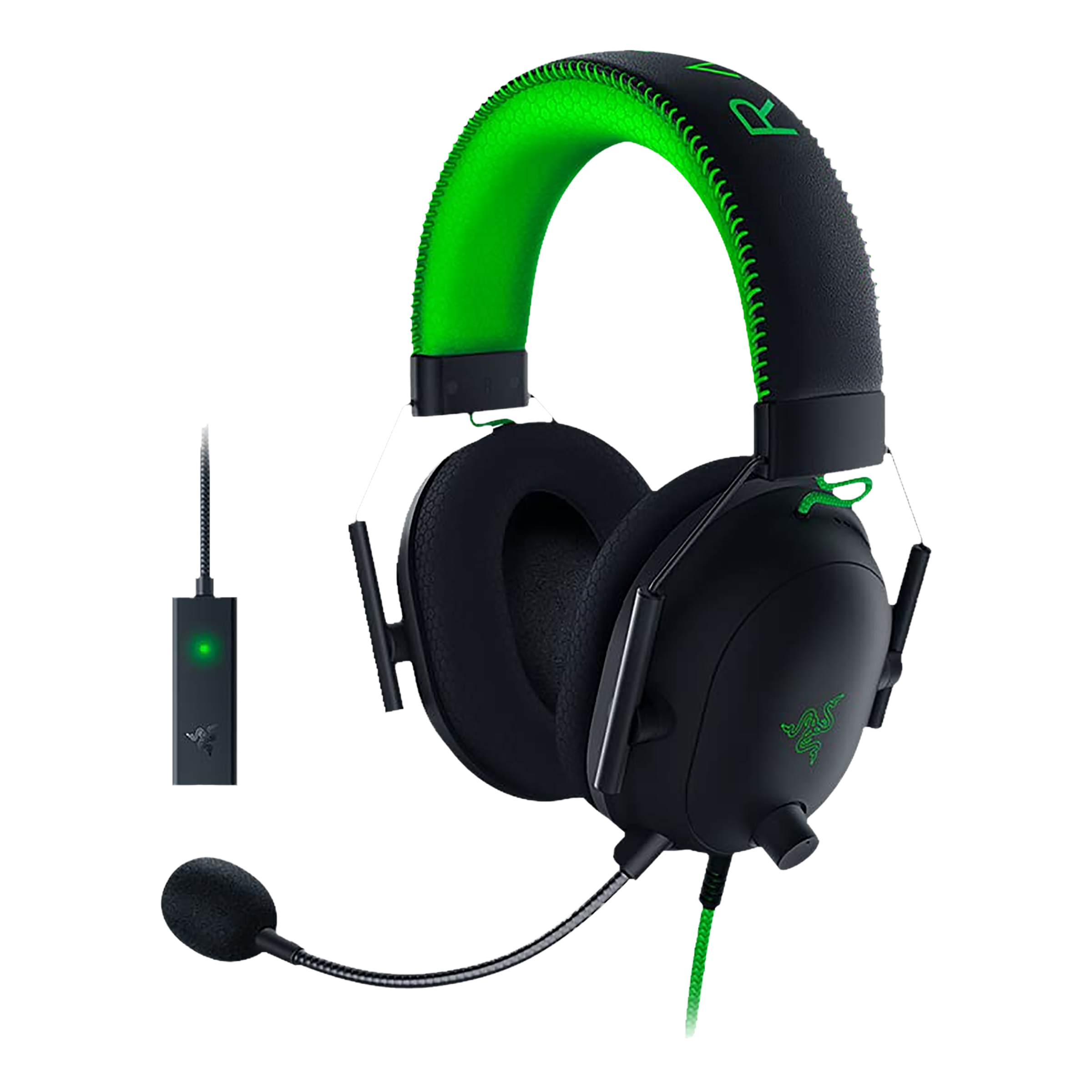 RAZER BlackShark V2 Special Edition RZ04-03230200-R3M1 Wired Gaming Headset with Advanced Passive Noise Cancellation (HyperClear Cardioid Mic, Over Ear, Black)