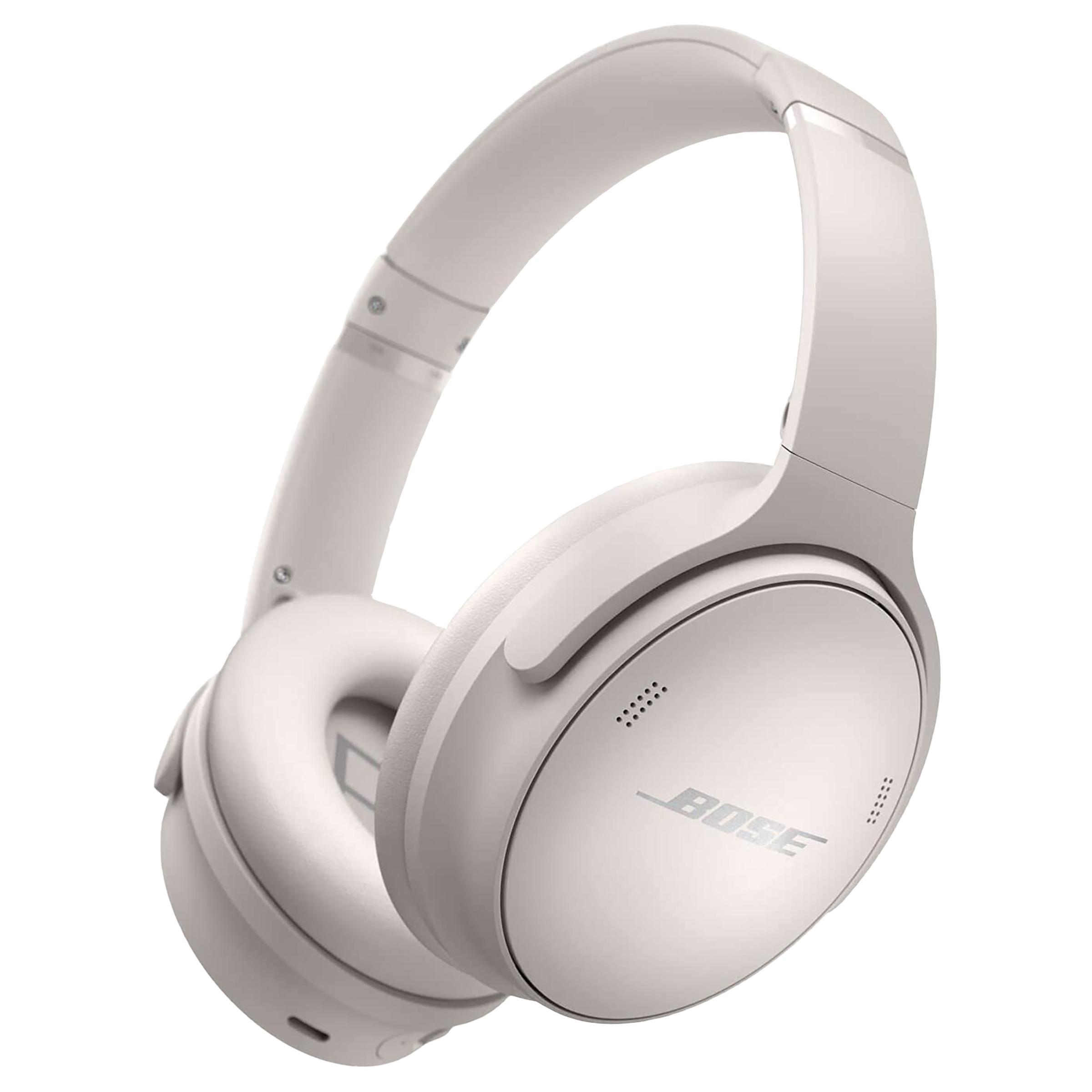 BOSE QuietComfort 45 Bluetooth Headset with Mic (24 Hours Playtime, Over  Ear, White Smoke)