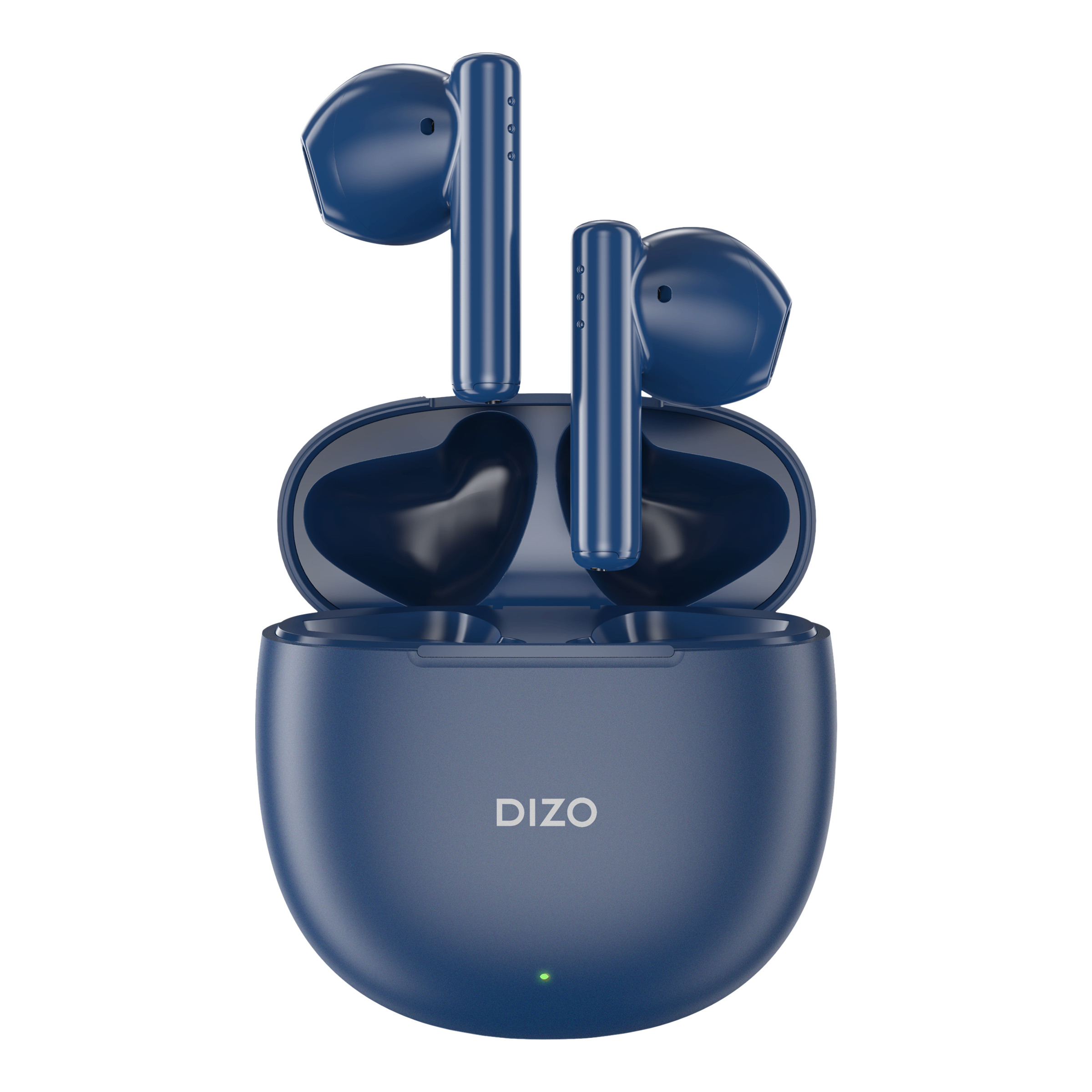 Dizo by realme TechLife Buds P 790200502 TWS Earbuds with Noise Cancellation (IPX4 Water Resistant, 40 Hours Playtime, Shady Blue)_1