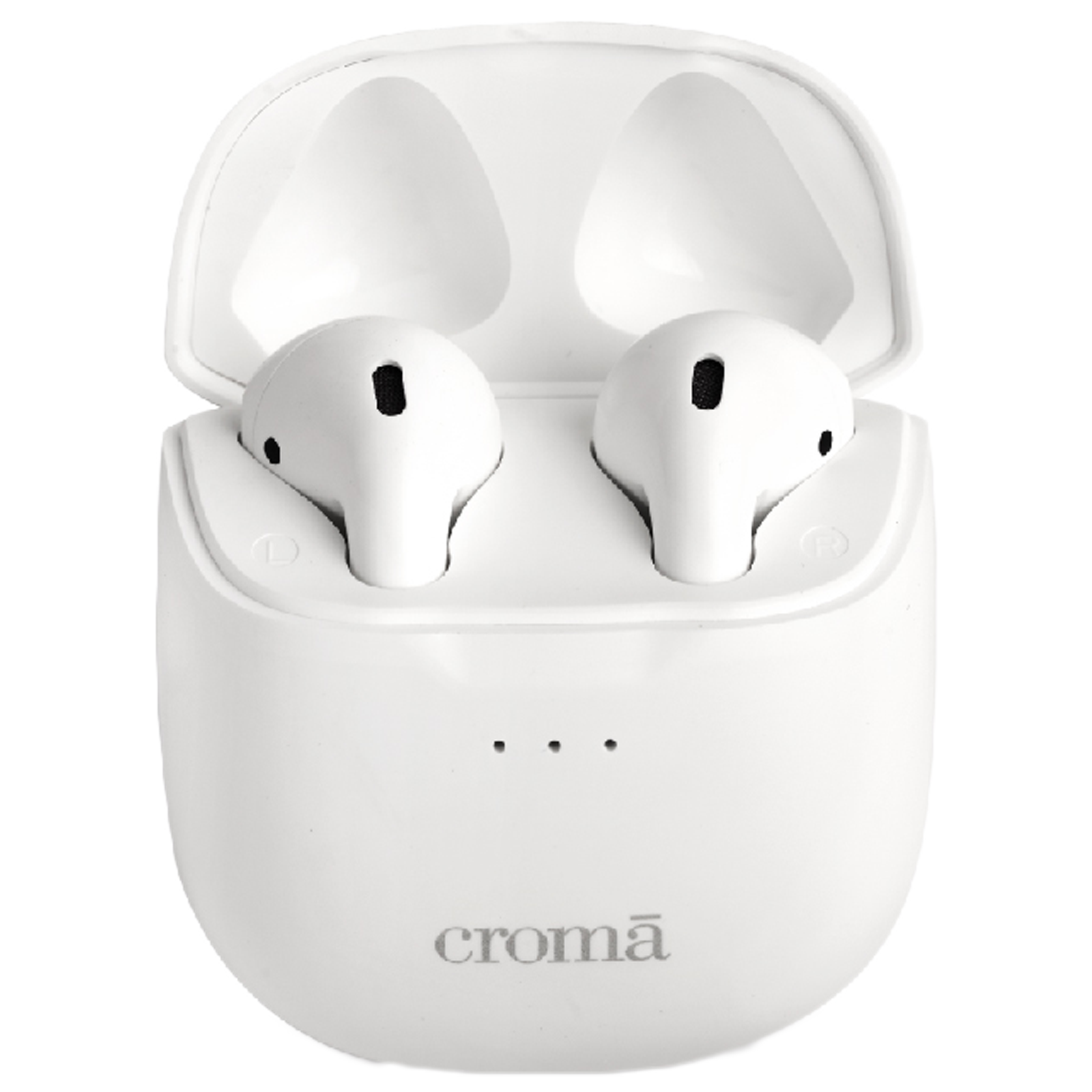 Croma CREEH1901sBTEB TWS Earbuds (Sweat Resistant, 20 Hours Playback, White)_1