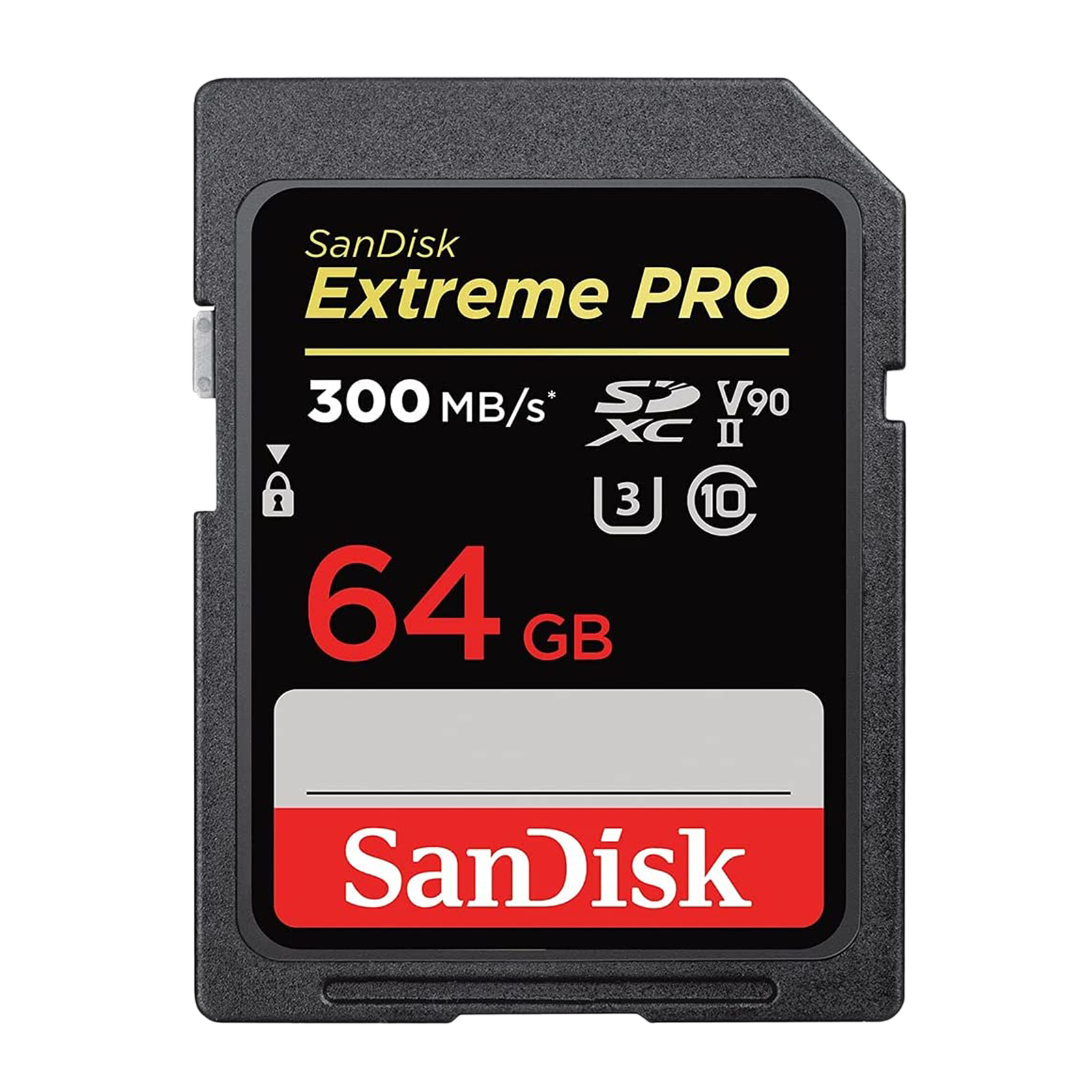 SanDisk Extreme Pro SDXC 64GB Class 10 300MB/s Memory Card