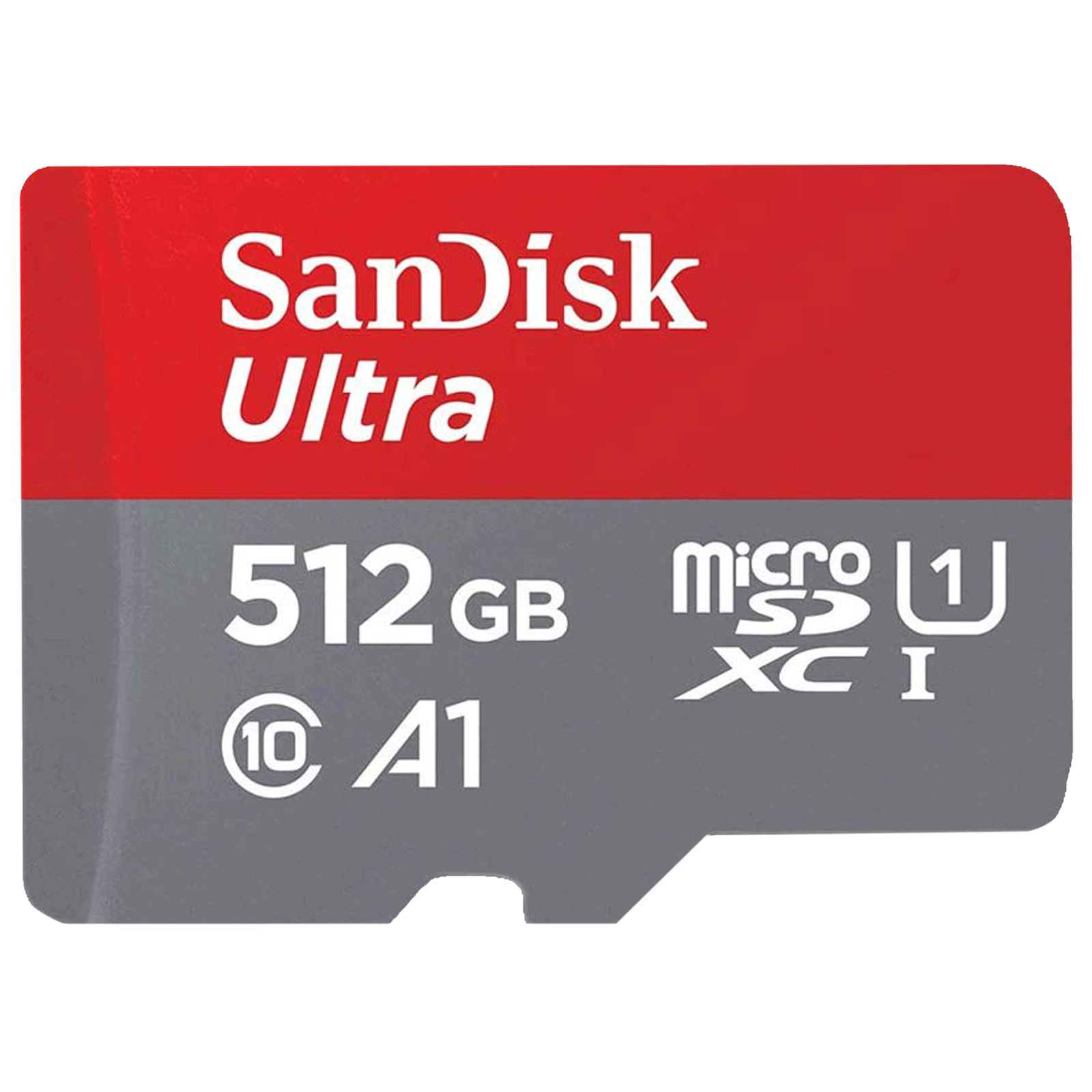 

SanDisk Ultra MicroSDXC 512GB Class 10 120MB/s Memory Card, Red