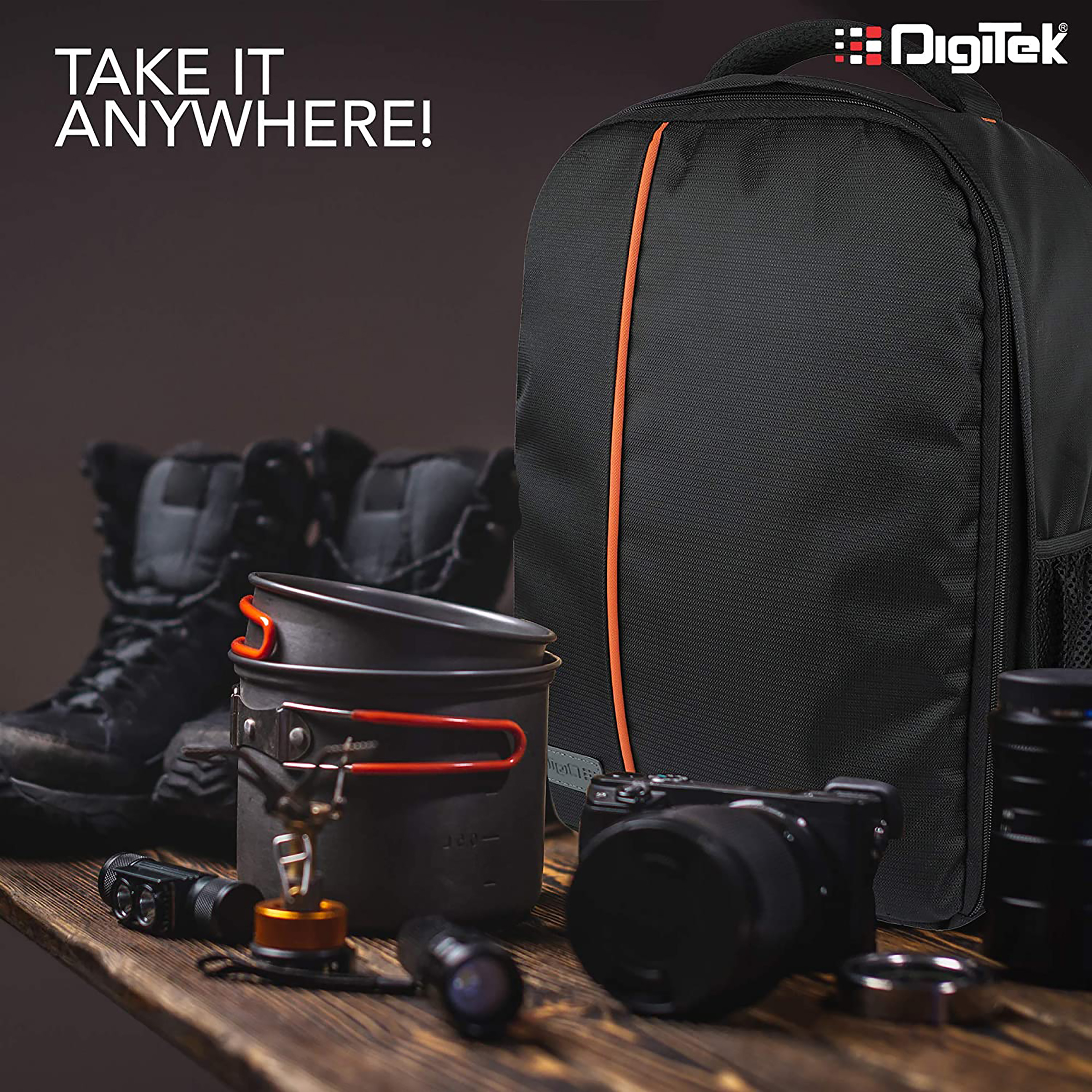 digitek waterproof camera bag