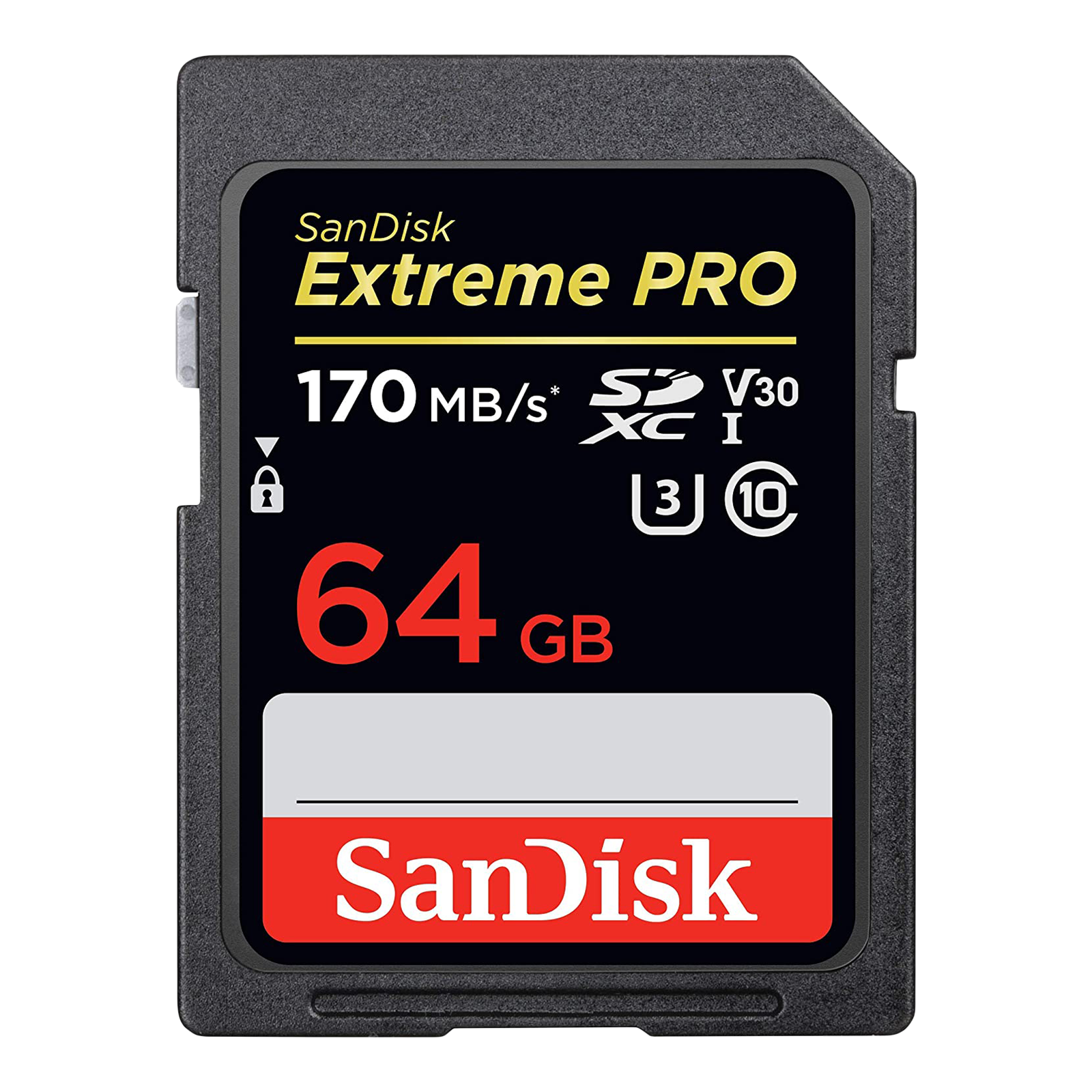 SanDisk Extreme Pro SDXC 64GB Class 10 170MB/s Memory Card
