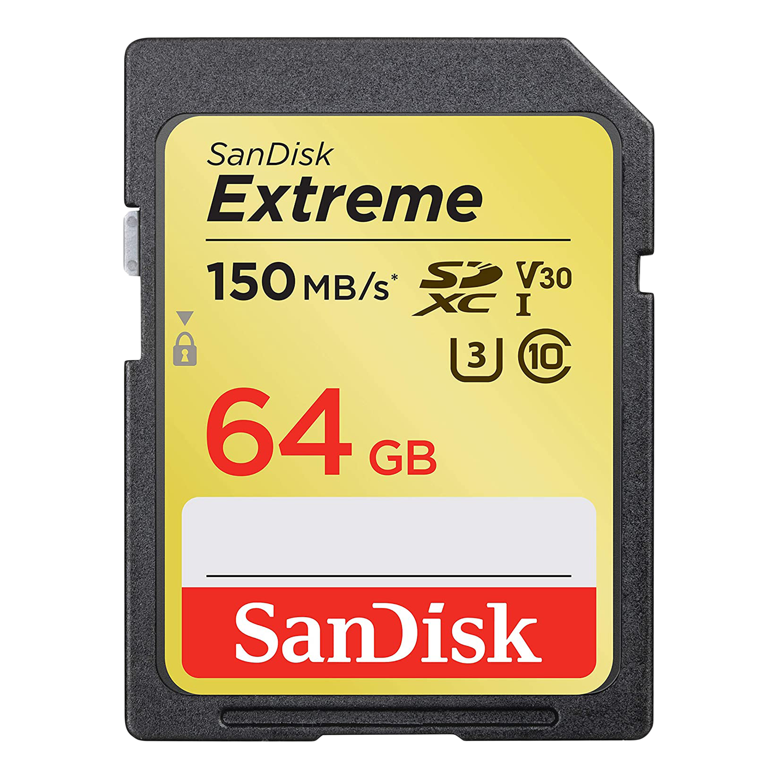 SanDisk Extreme SDXC 64GB Class 10 150MB/s Memory Card