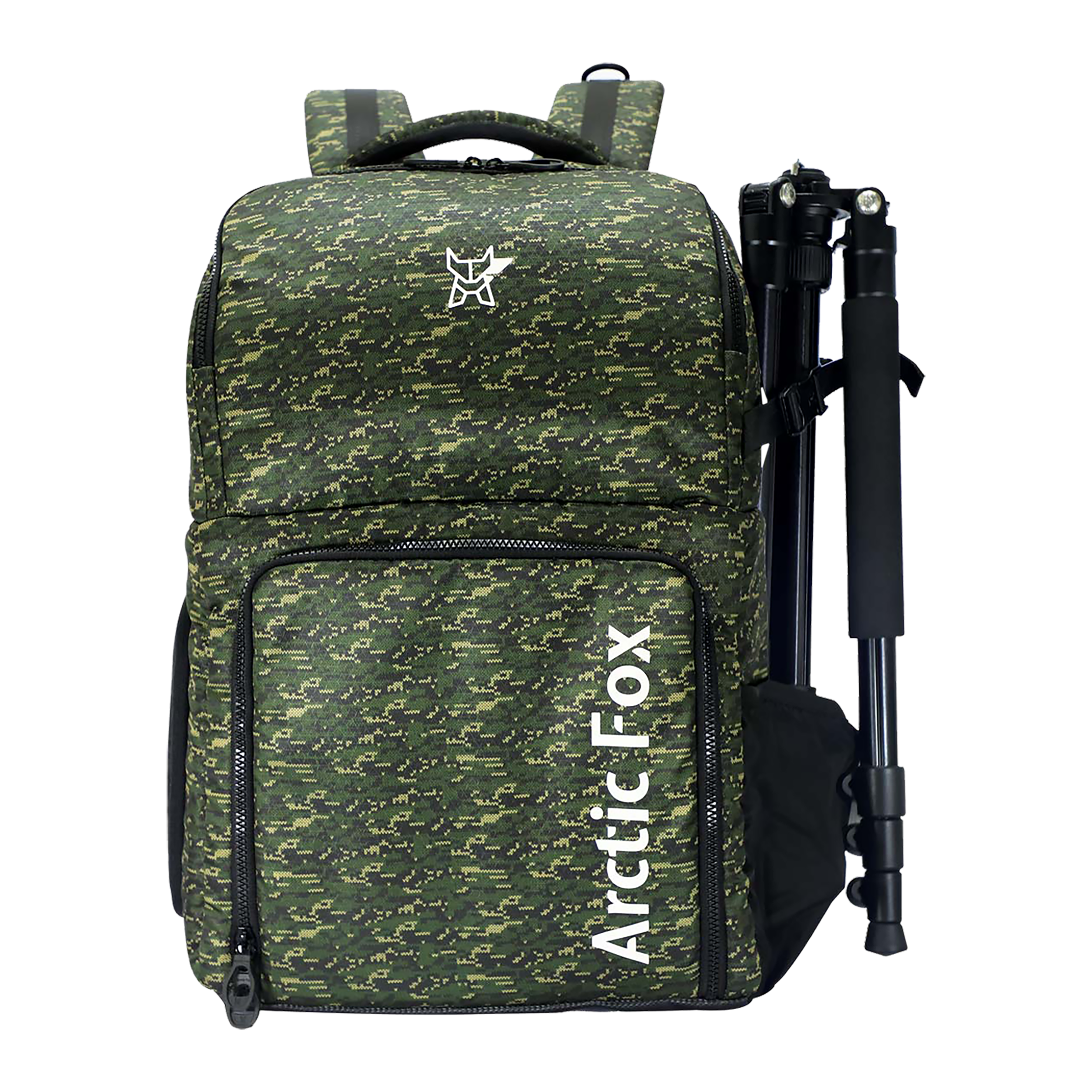 Arctic Fox Polaroid Water Repellent Backpack Camera Bag for DSLR (Tripod Holder, Olive)_1