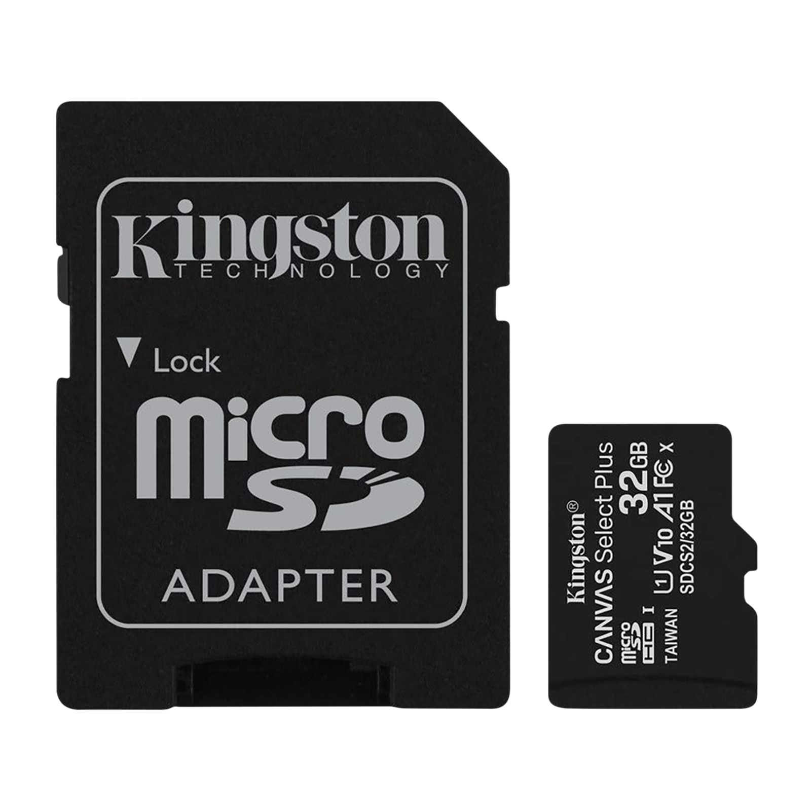 Kingston Canvas Select Plus MicroSDHC 32GB Class 10 100MB/s Memory Card