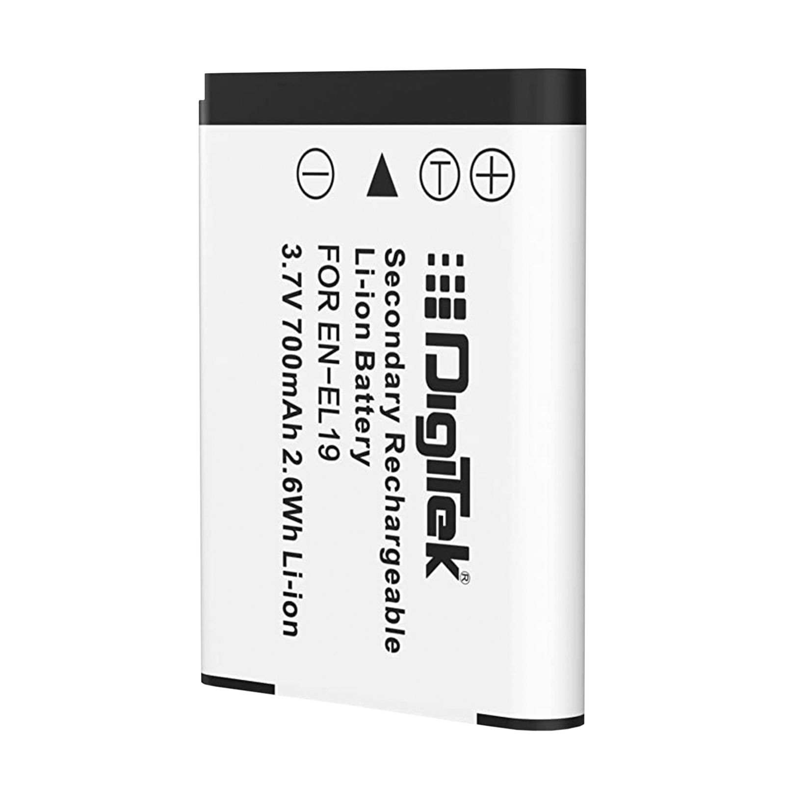 DigiTek EN-EL19 700 mAh Li-ion Rechargeable Battery for Coolpix 775, 880, E880, 885 and 995_1