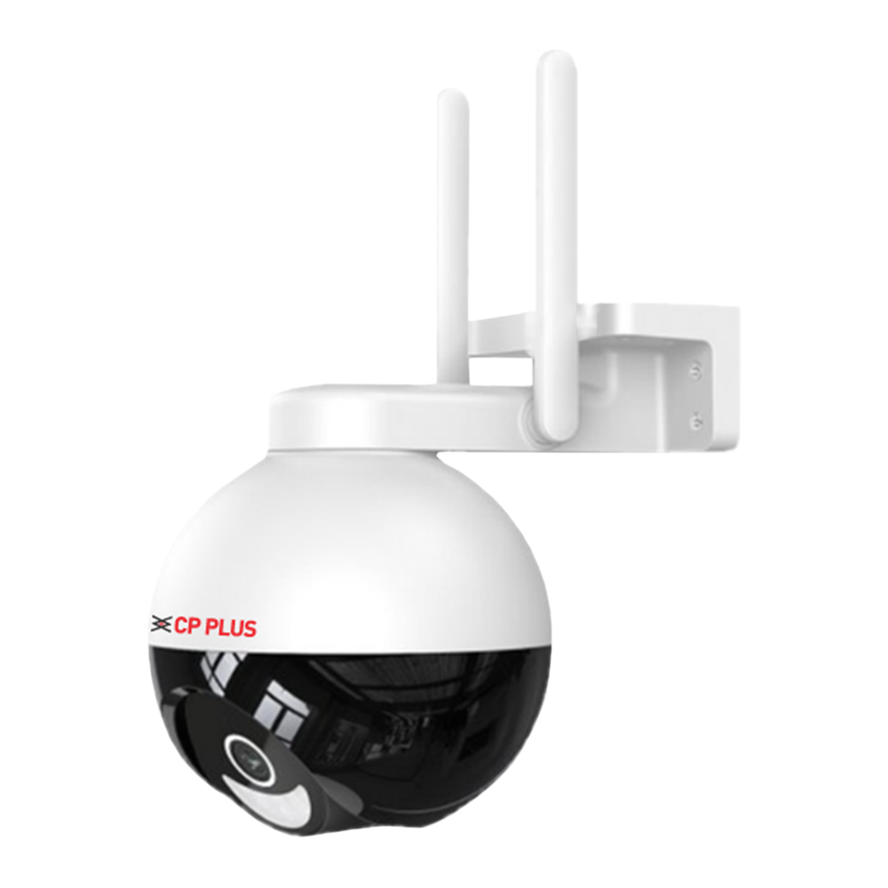 CP PLUS Ezykam HD WiFi CCTV Security Camera (Motion Detection, CP-Z43A, White)