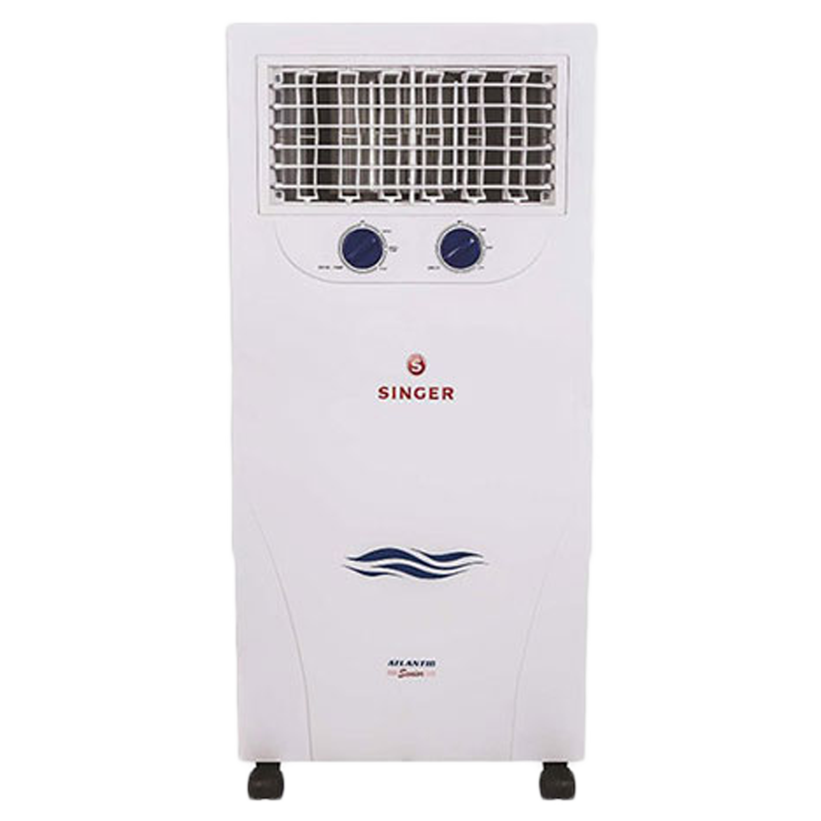 SINGER Atlantic Senior 34 Litres Room Air Cooler (Honeycomb Cooling Pads, Grey and Black)
