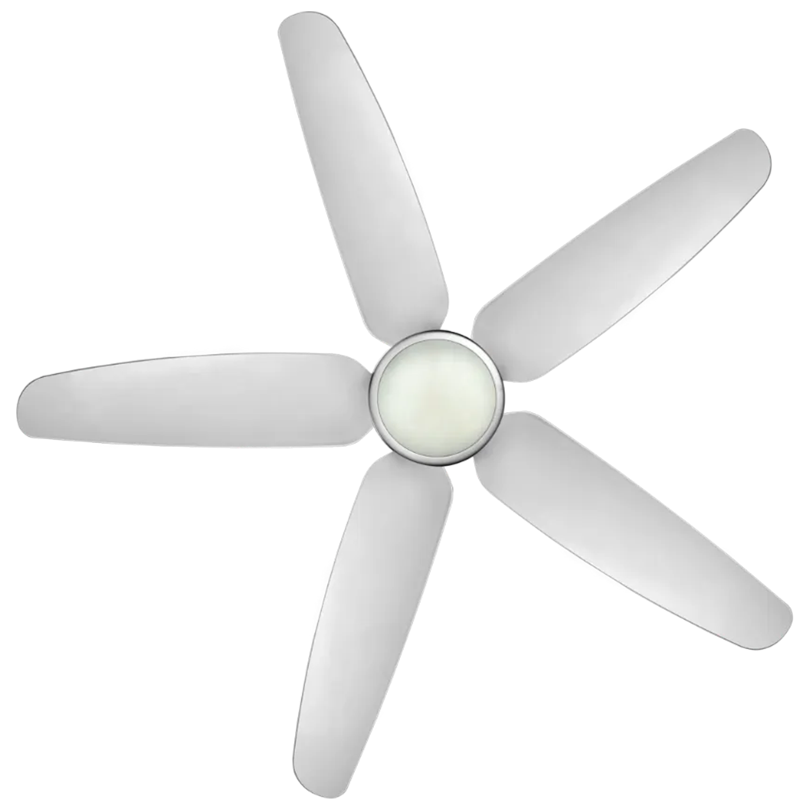 Kuhl Luxus C5 140cm Sweep 5 Blade Smart Ceiling Fan (With BLDC Motor, 19023W, White)