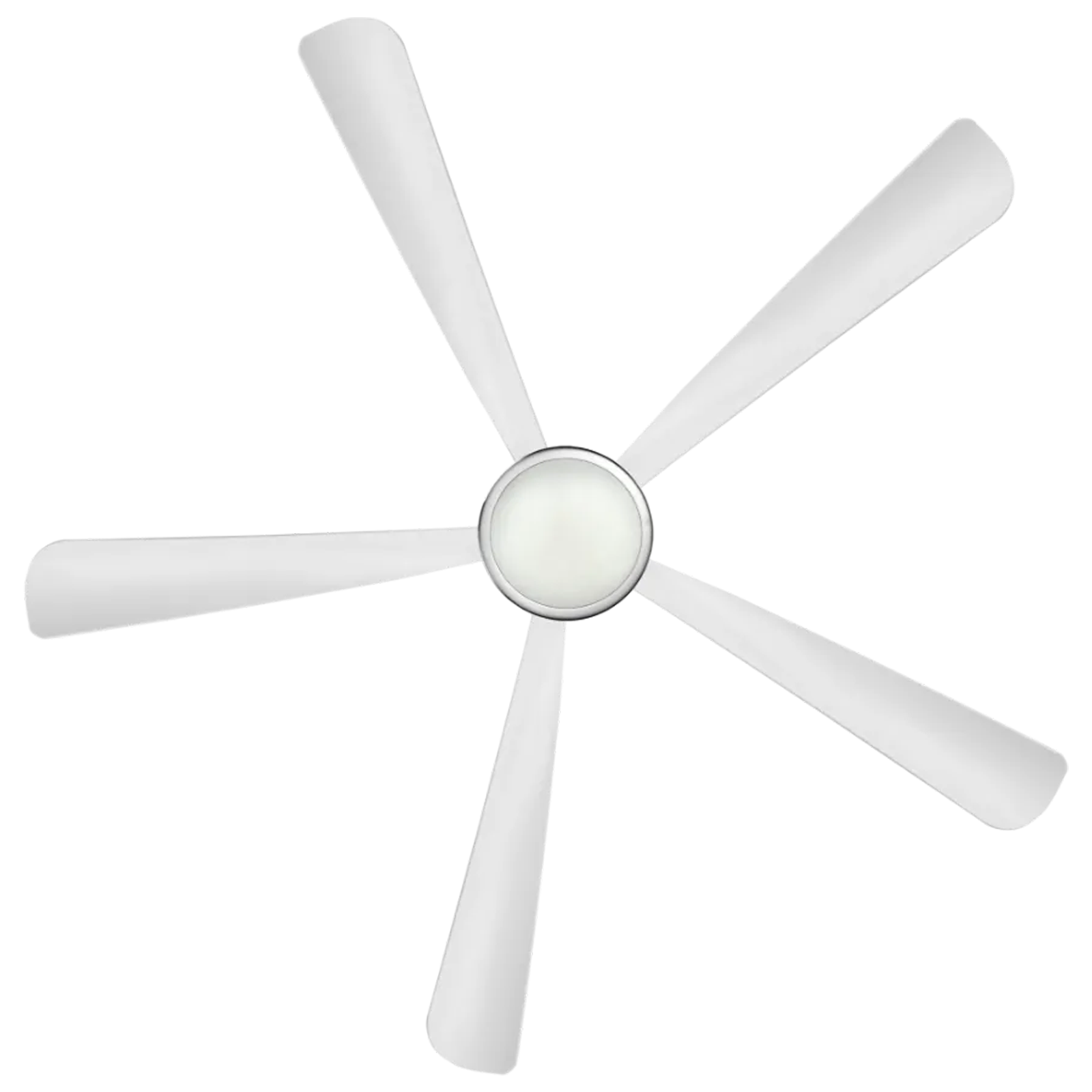 Kuhl Platin D5 150cm Sweep 5 Blade Smart Ceiling Fan (With BLDC Motor, 19033W, White)