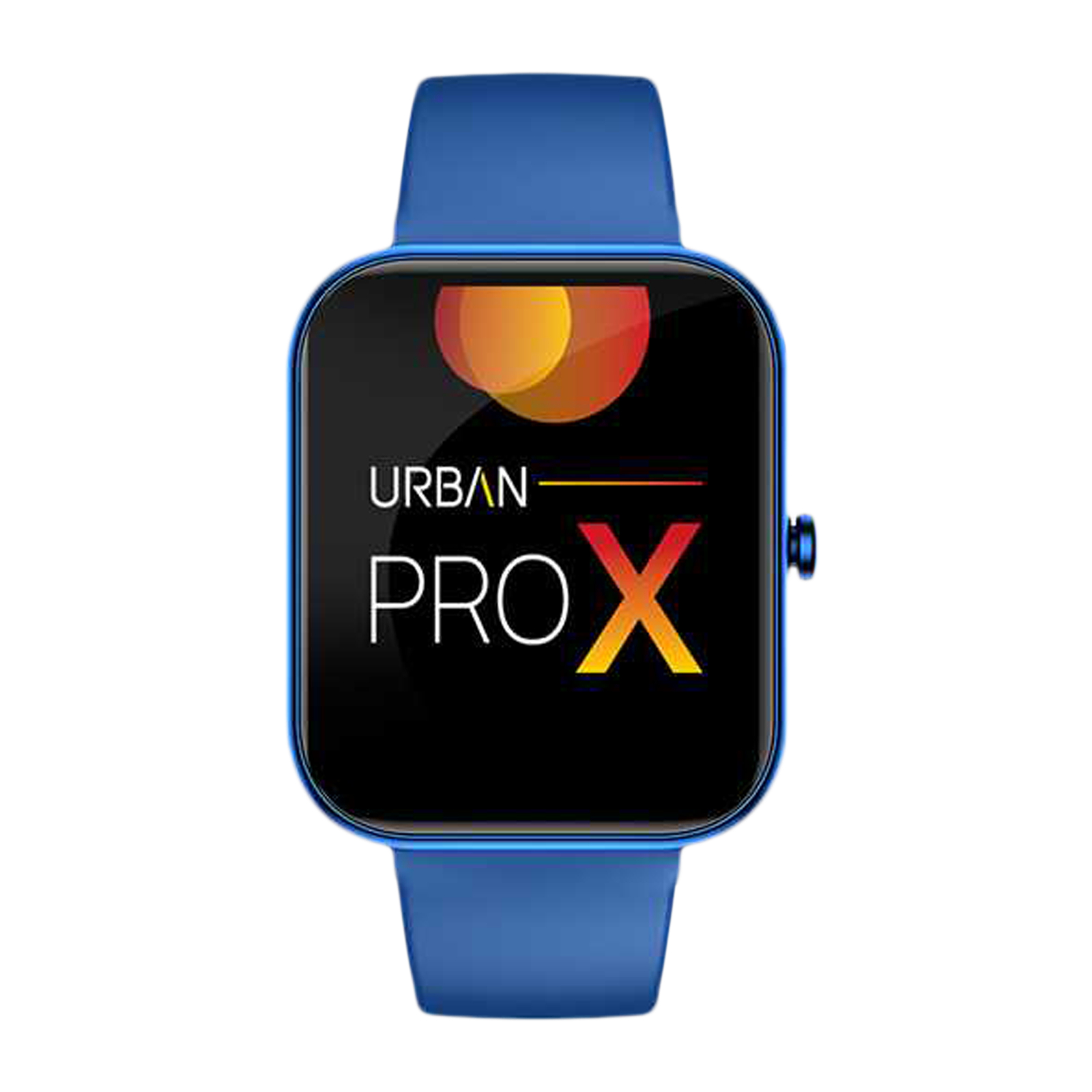 in base Urban PRO X Smartwatch with Bluetooth Calling (45.72mm IPS TFT Display, Water Resistant, Blue Strap)