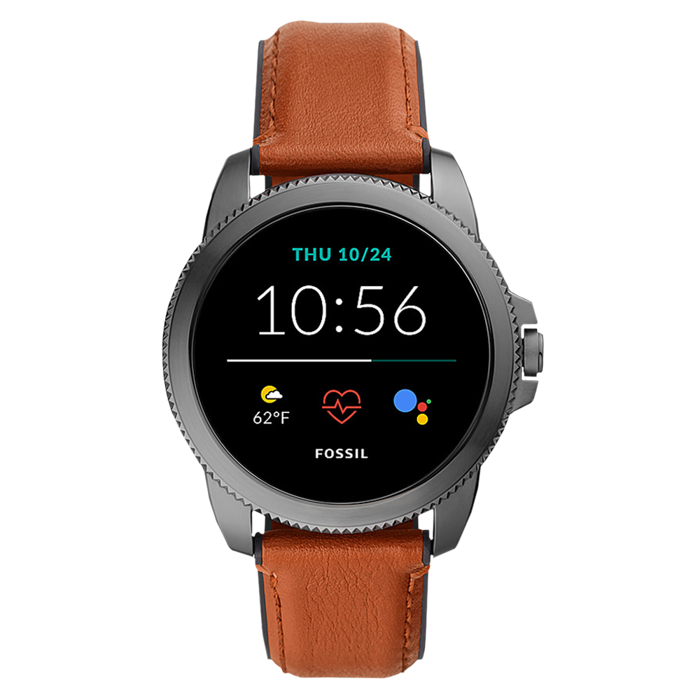 Buy Fossil Gen 5E Smartwatch with Activity Tracker (44mm AMOLED Display,  3ATM Water Resistant, Brown Strap) Online – Croma