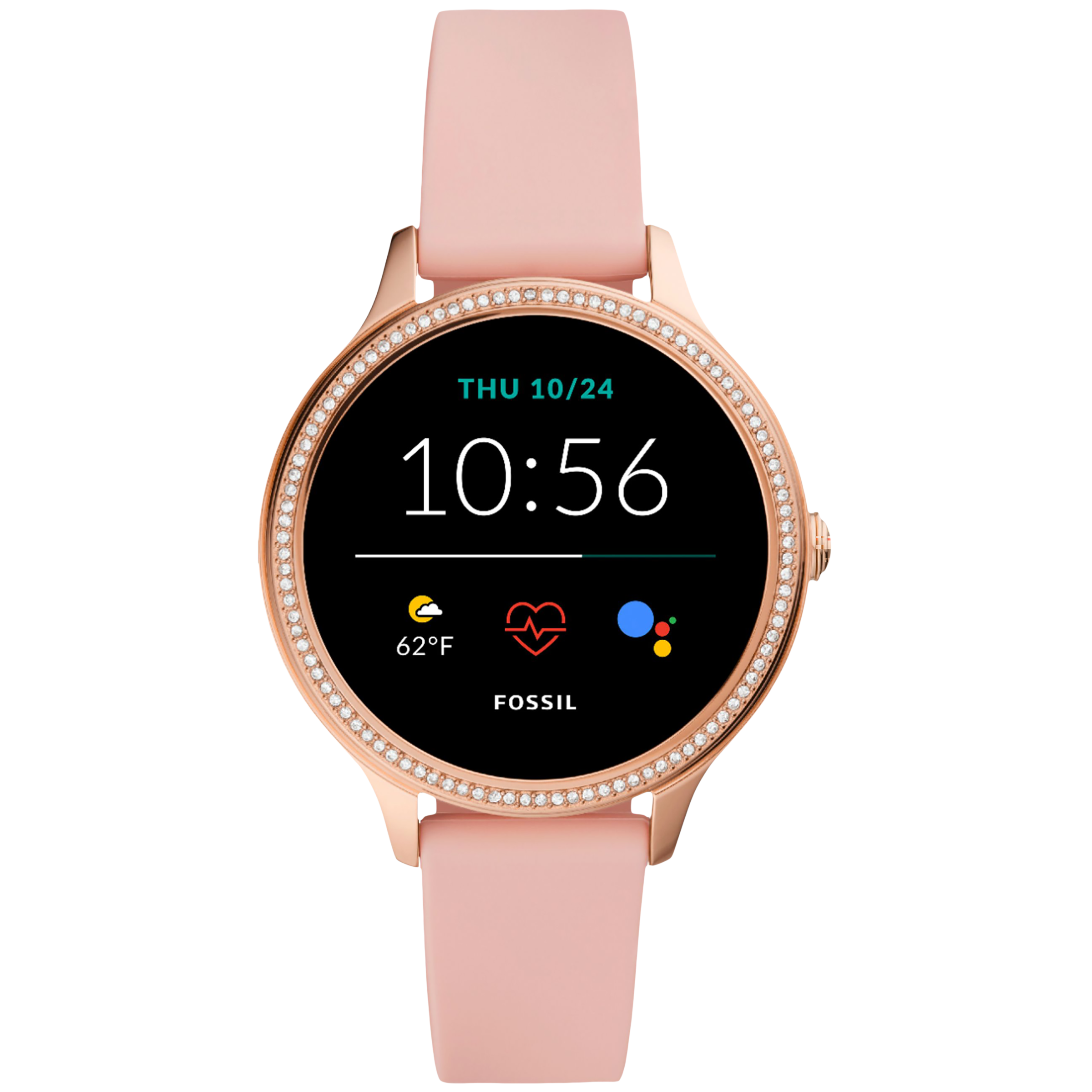 Buy Fossil Gen 5E Smartwatch with Activity Tracker (42mm AMOLED Display,  3ATM Water Resistant, Blush Pink Strap) Online – Croma