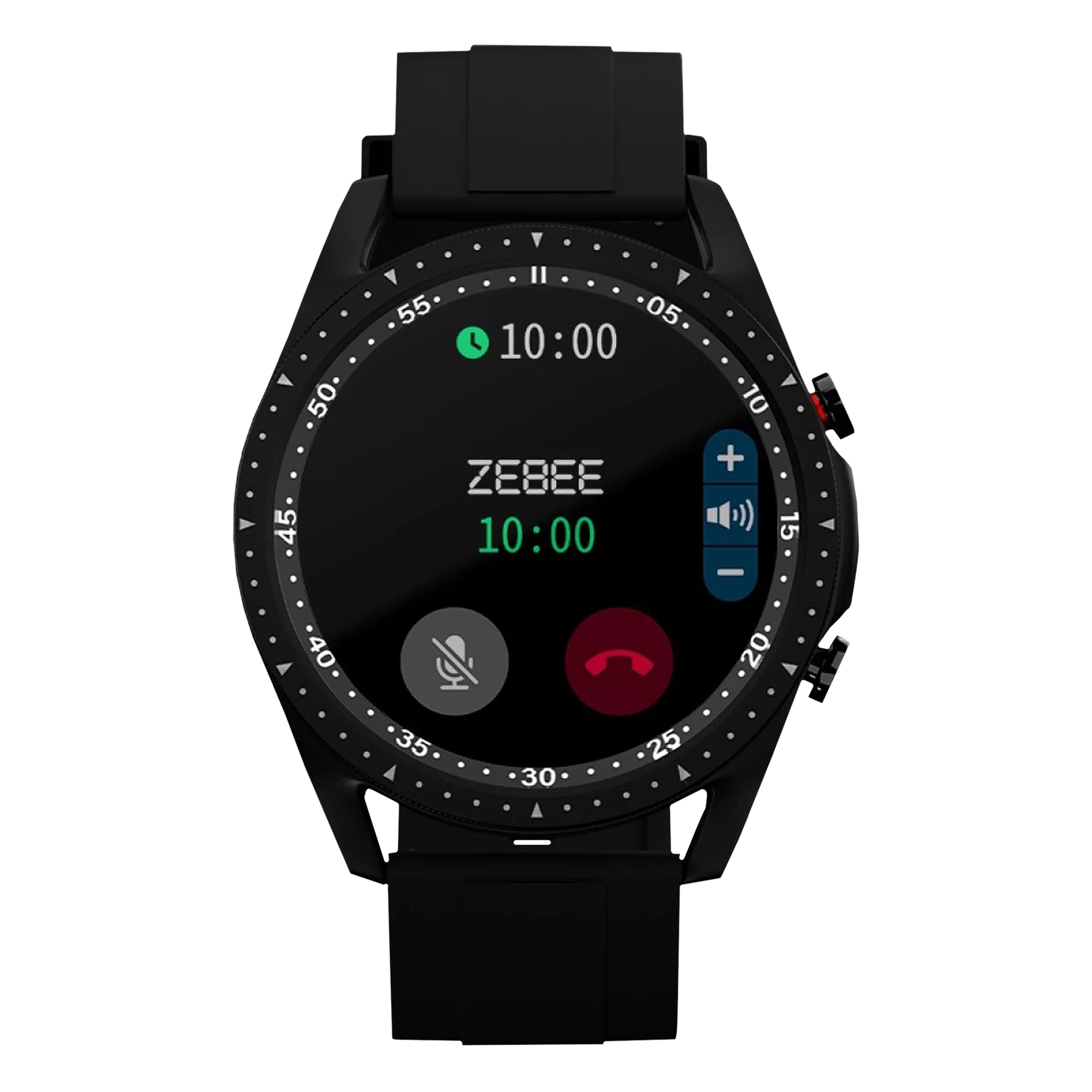 

Zebronics Fit Smartwatch with Bluetooth Calling (33mm TFT Color Display, IP67 Water Resistant, Black Strap), No color