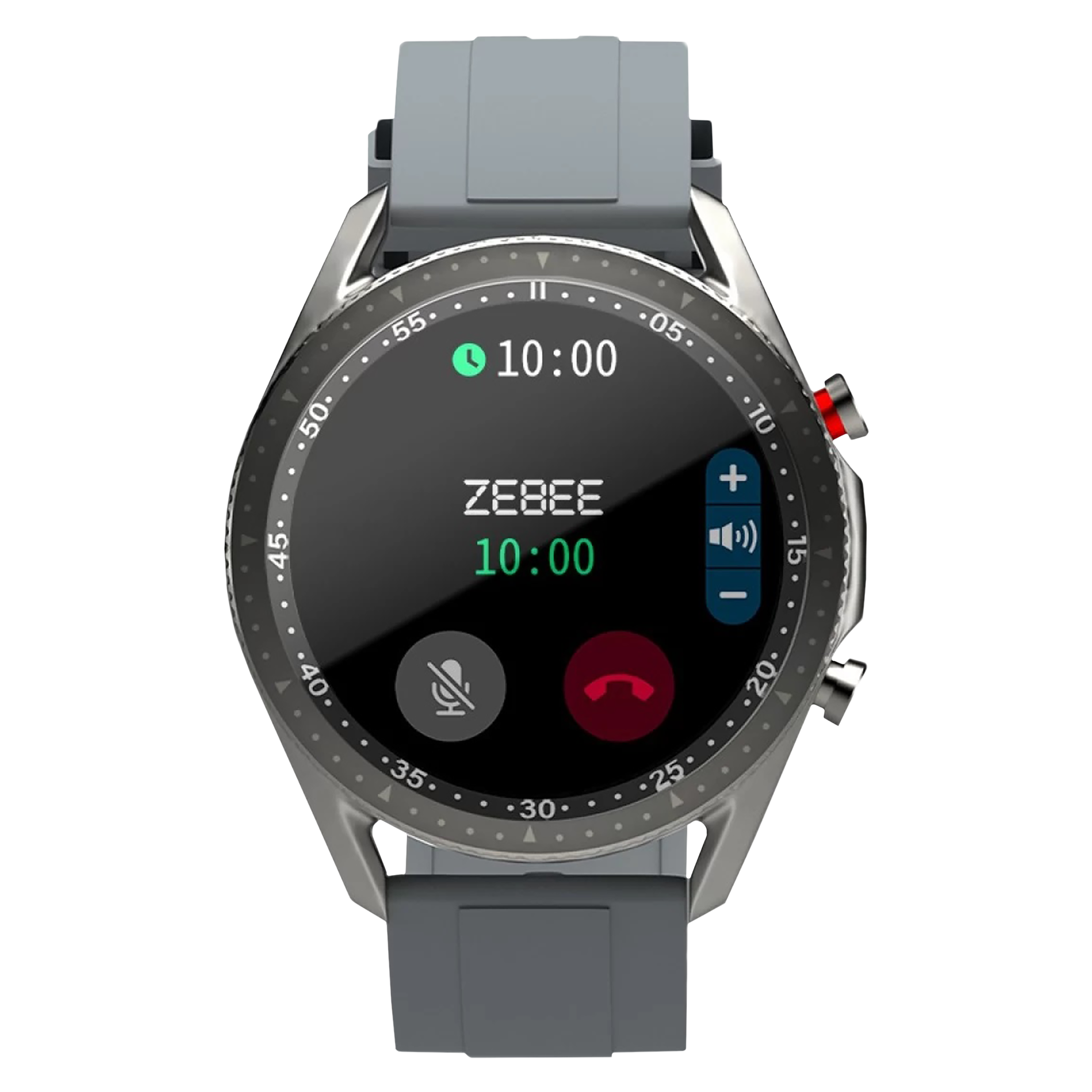 

Zebronics Fit Smartwatch with Bluetooth Calling (33mm TFT Color Display, IP67 Water Resistant, Grey Strap), No color