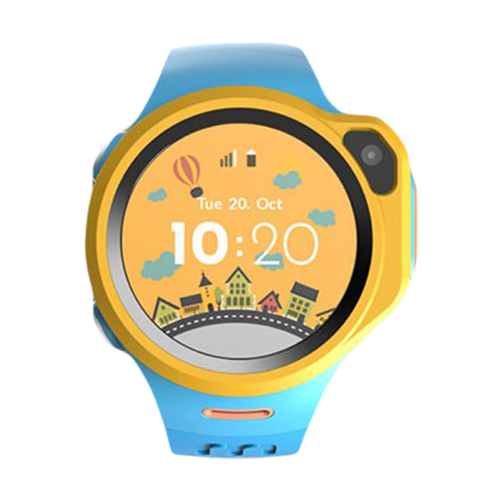 WatchOut Next-Gen Smartwatch with GPS (33.02mm Display, Water Resistant, Macaw Blue Strap)_1