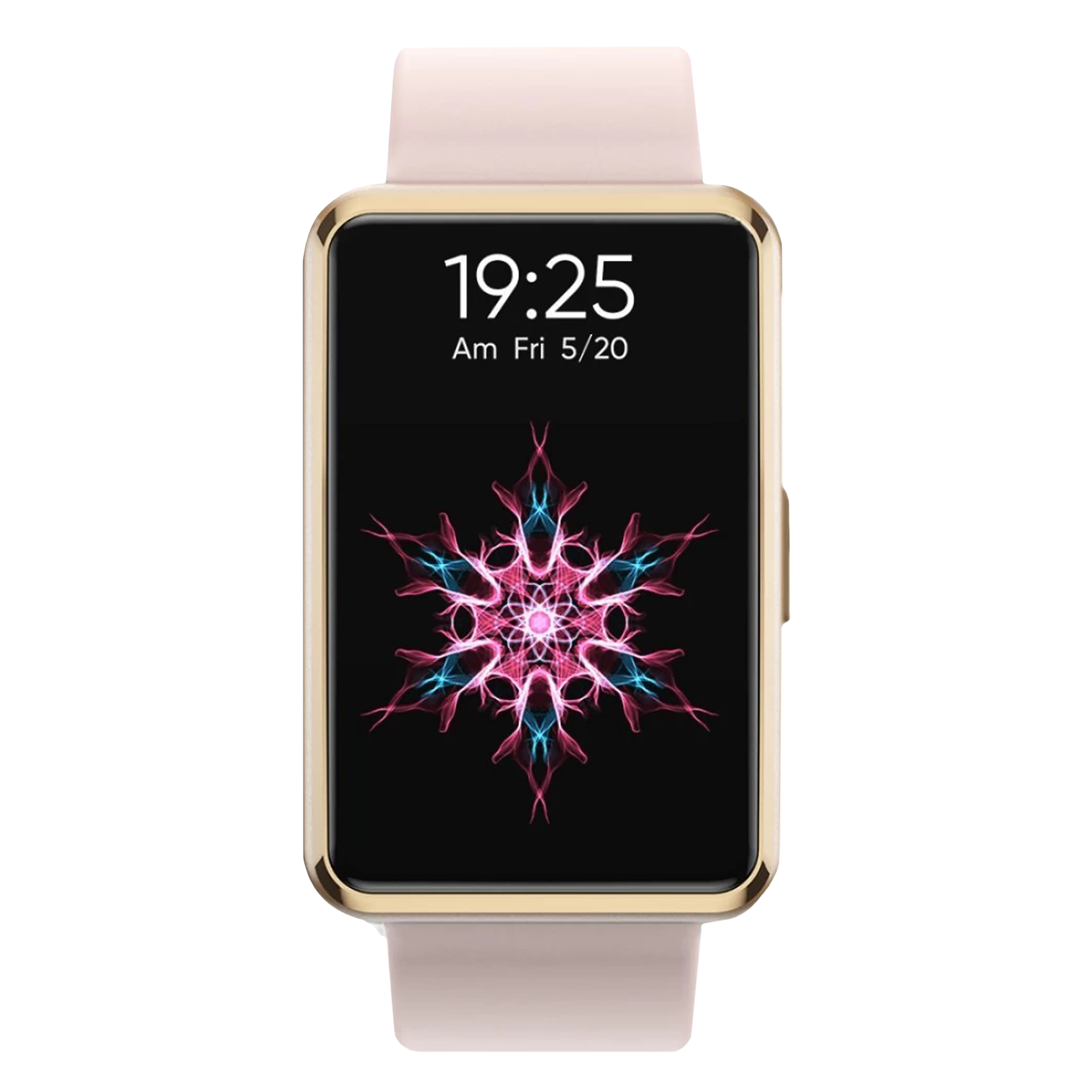 Dizo by realme TechLife Watch S DW2122 Smartwatch with Health Monitoring (40mm TFT Display, Water Resistant, Pink Strap)