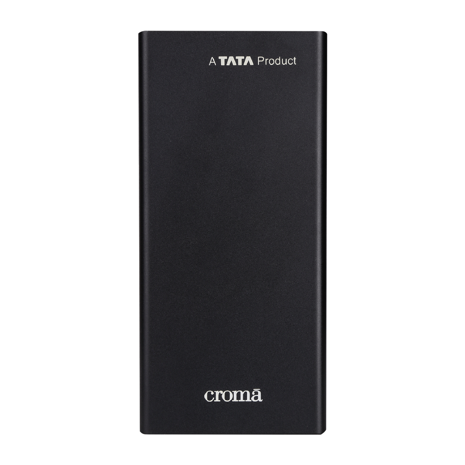 Croma 10000 mAh 18W Fast Charging Power Bank (1 Micro USB Type B, 1 Type C & 2 Type A Ports, Aluminium Casing, LED Charging Indicator, Black)_1