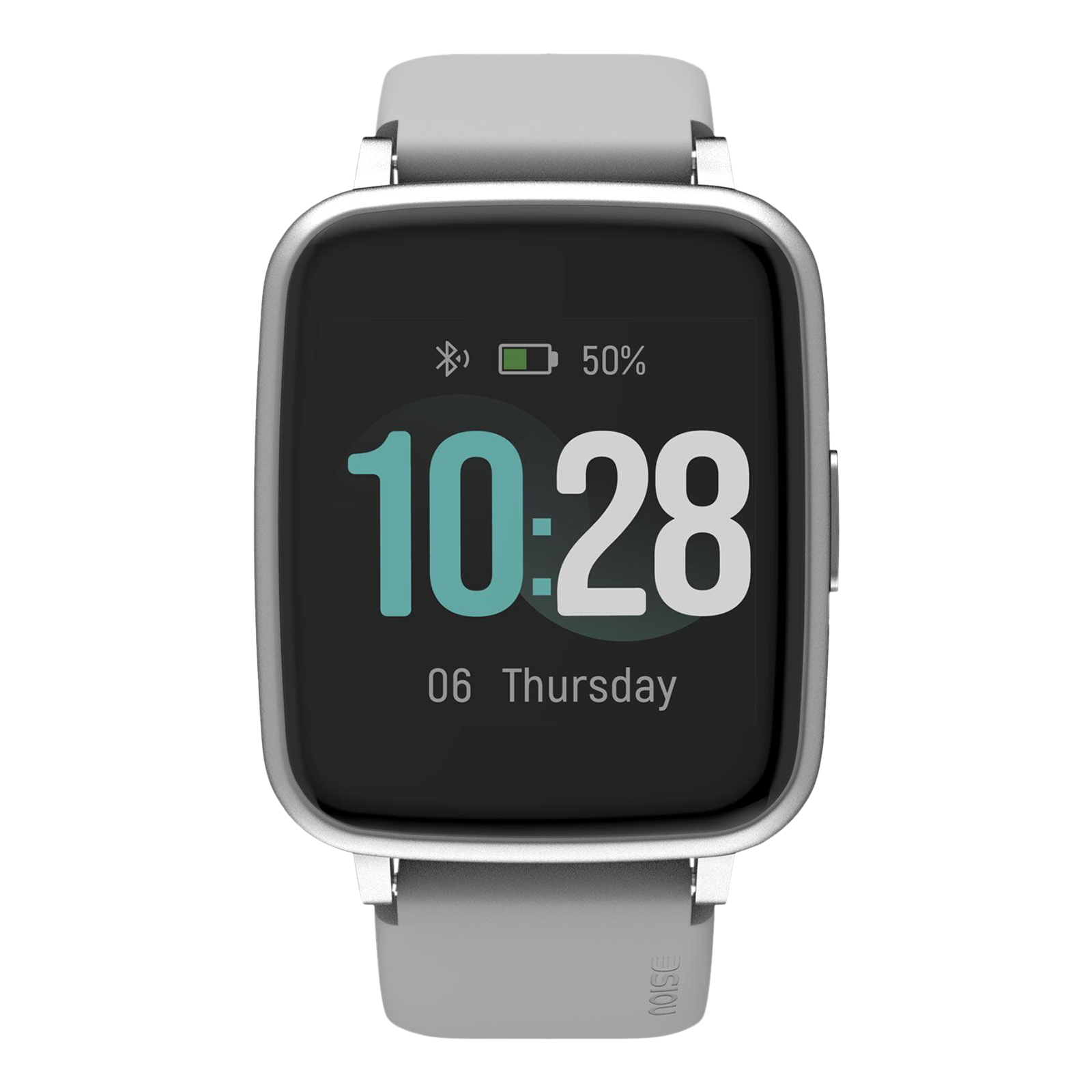 

Noise ColorFit Beat Smartwatch with Activity Tracker (35.56mm Full Touch Colour Display, IP68 Waterproof, Mist Grey Strap), No color