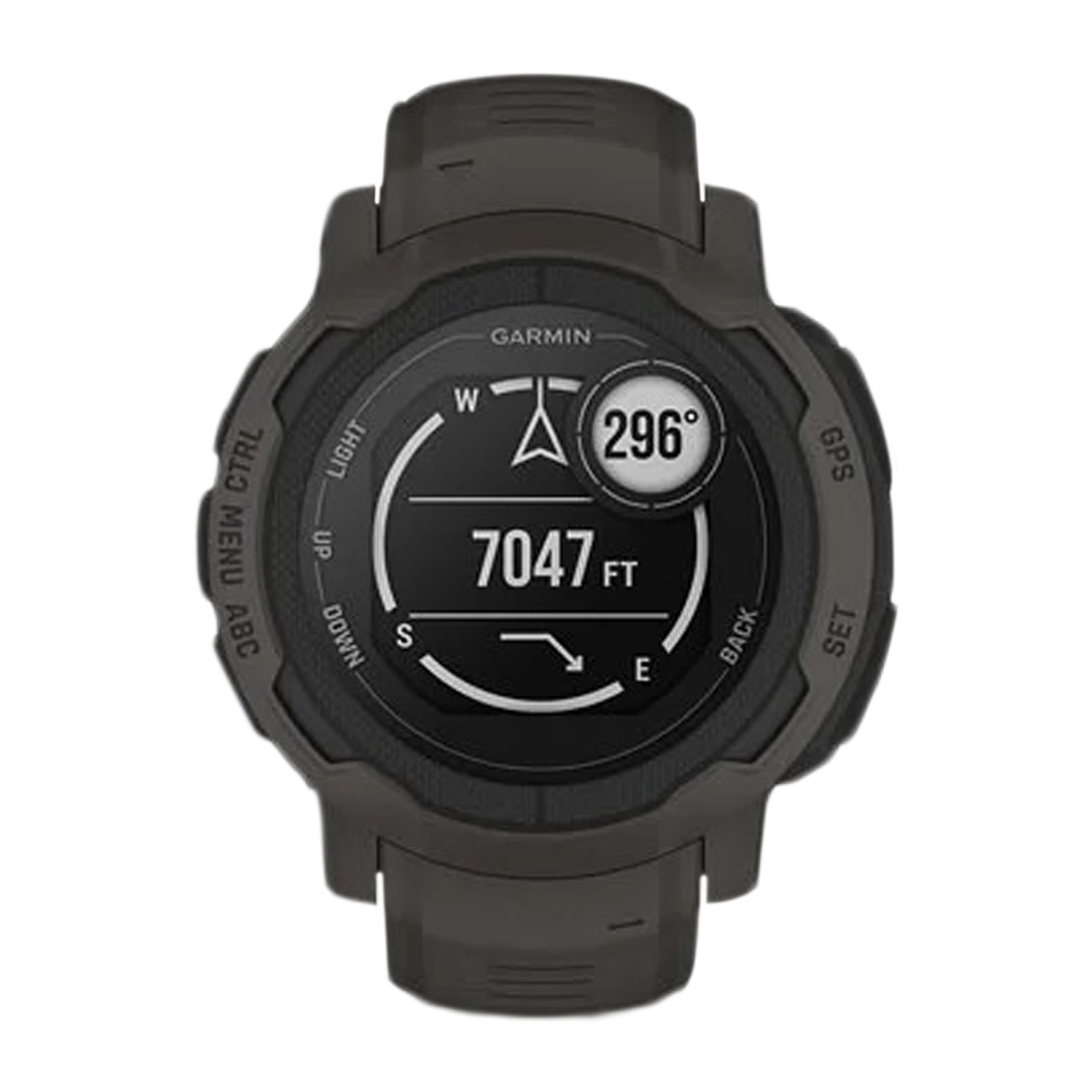 

GARMIN Instinct 2 Smartwatch with Activity Tracker (23mm Monochrome Display, 10ATM Water Resistant, Graphite Strap)