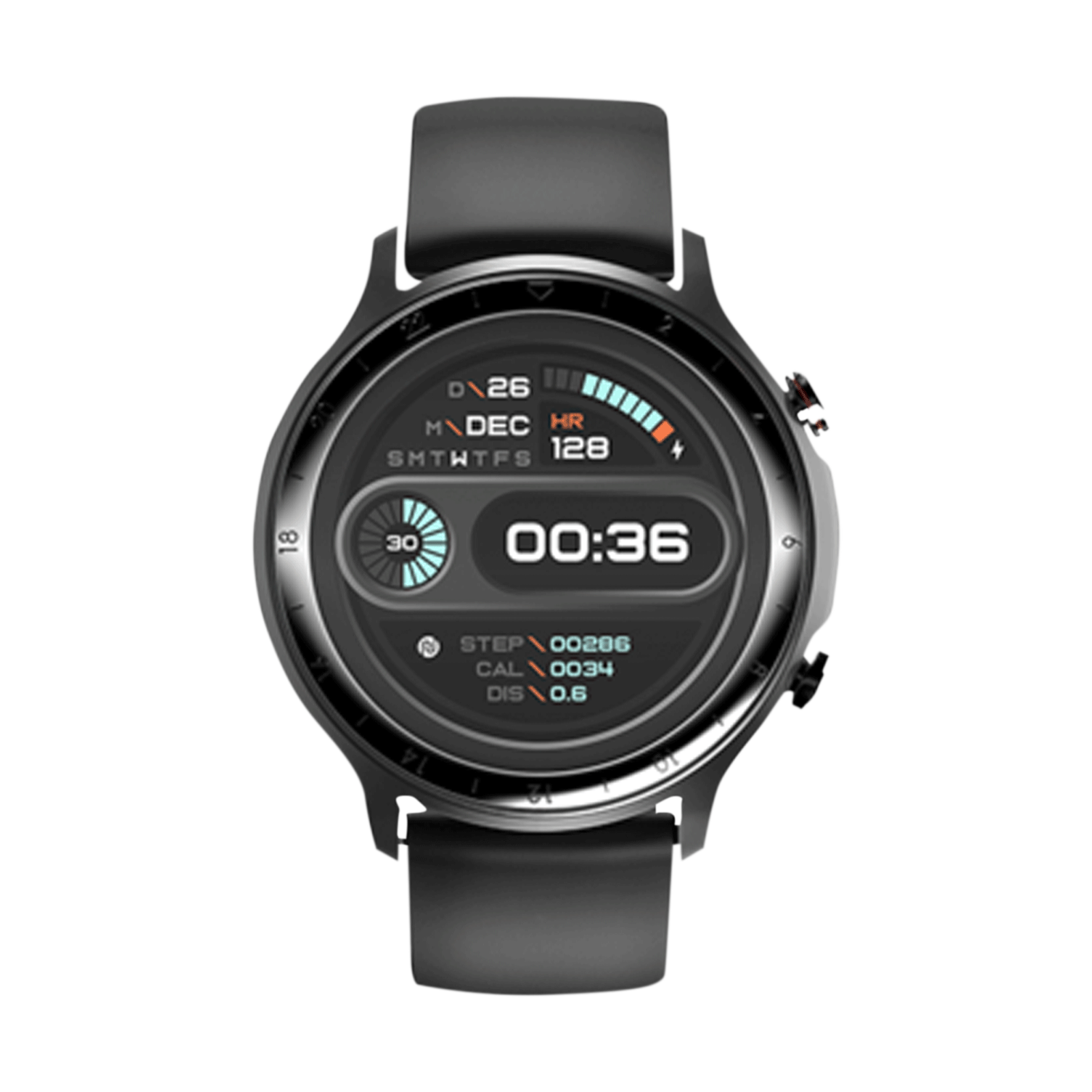 Noise NoiseFit Active Smartwatch with Activity Tracker (32.51mm TFT LCD Display, 5ATM Water Resistant, Black Strap)_1