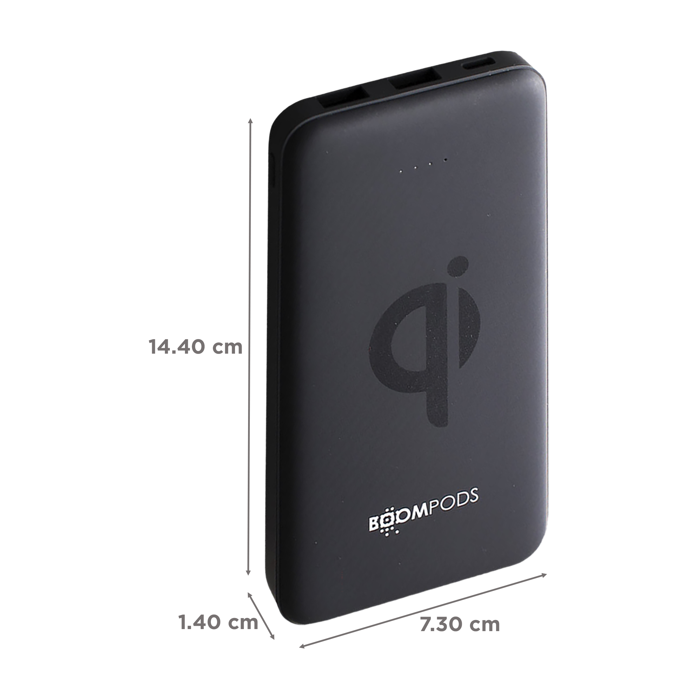 Buy Boompods Powerboom Qi 10000 mAh Fast Charging Power Bank (1 Micro ...