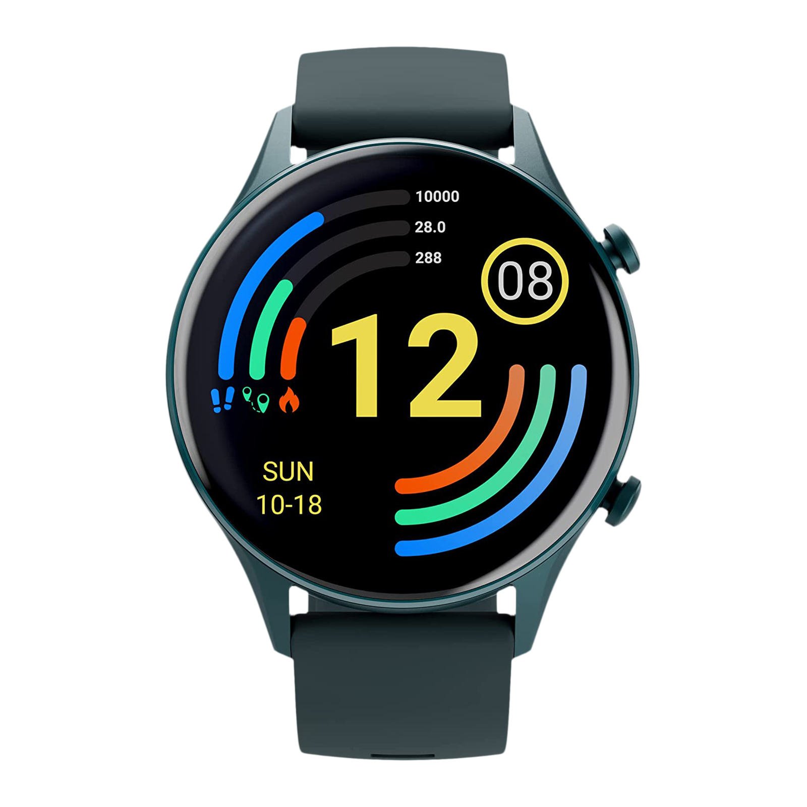 

Titan Smart Pro Smartwatch with Camera & Music Control (33.52mm AMOLED Display, 5ATM Water Resistant, Tim Green Strap), No color