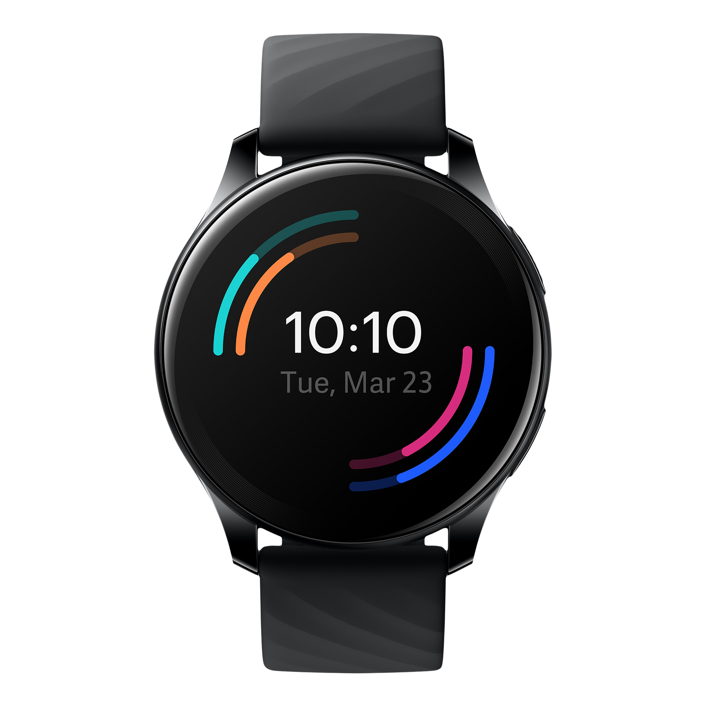 OnePlus Classic Smartwatch with Bluetooth Calling (35.3mm AMOLED Display, IP68 Water Resistant, Midnight Black Strap)_1