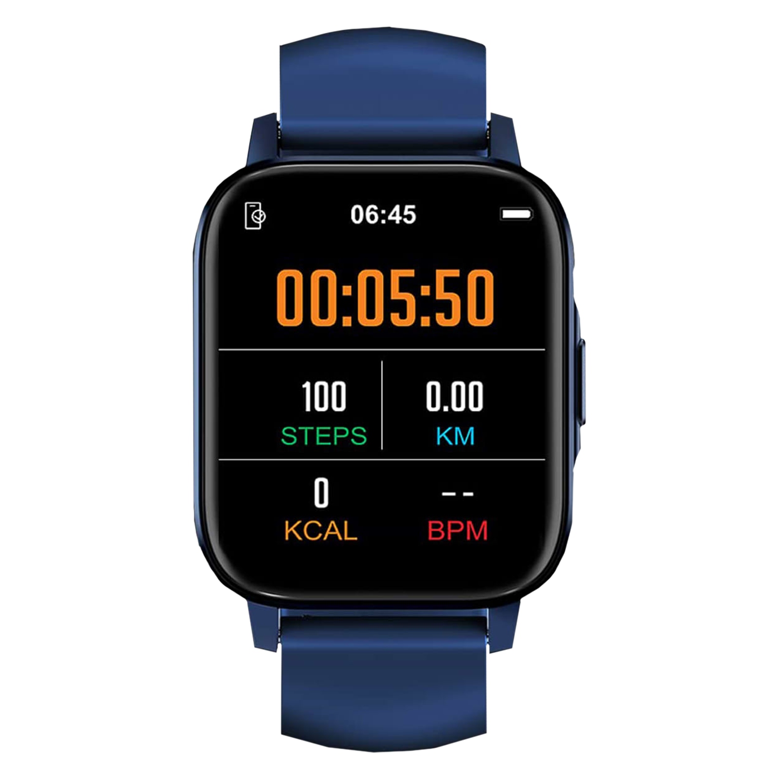 

maxima Max Pro X5 Smartwatch with Activity Tracker (43.18mm Color IPS Display, IP68 Water Resistant, Blue Strap)