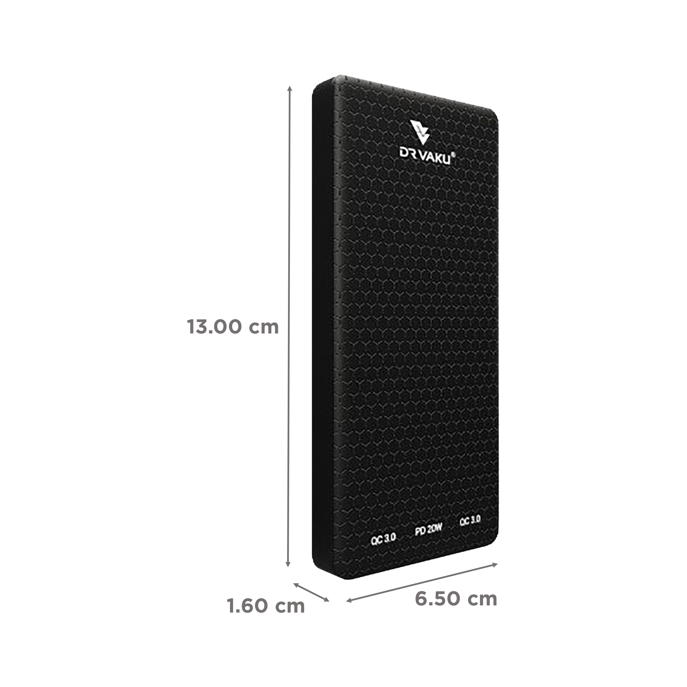 DR VAKU® 10000mAh Power Bank Magnum Series with Type-C 20W Fast Power  Delivery Charging Triple USB Port Type C (Input & Output) Lithium Polymer