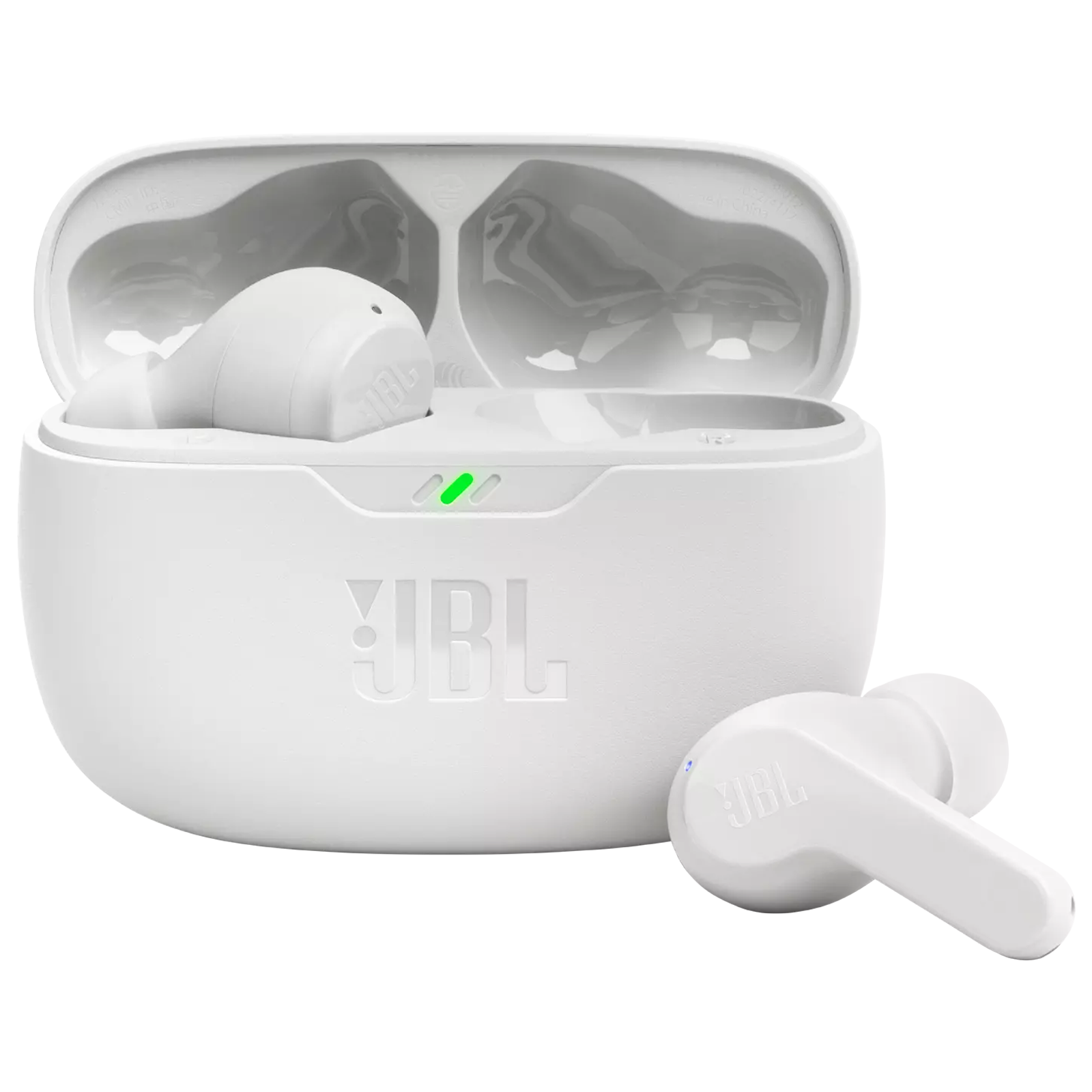 

JBL Wave Beam TWS Earbuds (Water Resistant, Deep Bass Sound, White)