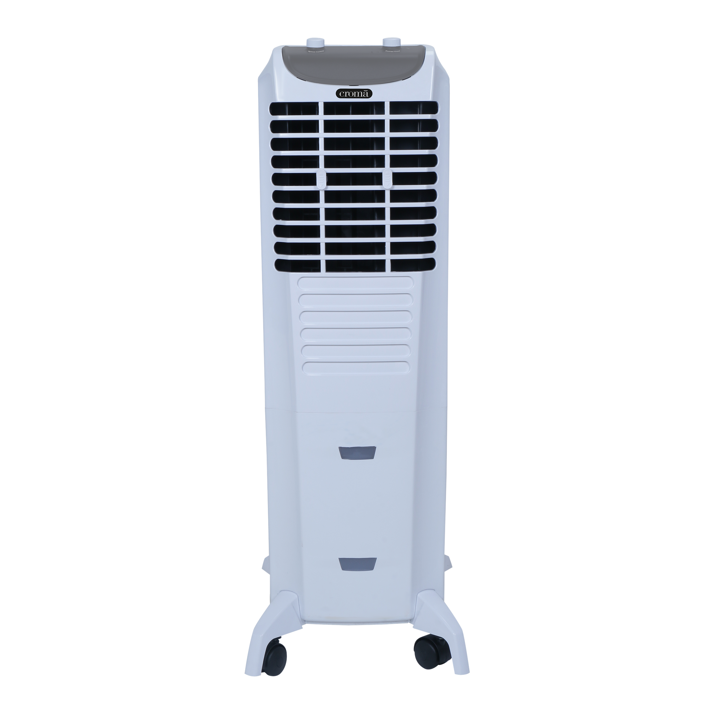 Croma AZ40T 40 Litres Tower Air Cooler (Anti-bacterial Honeycomb Pad & Tank, CRLC40LRCA284501, White & Grey)_1