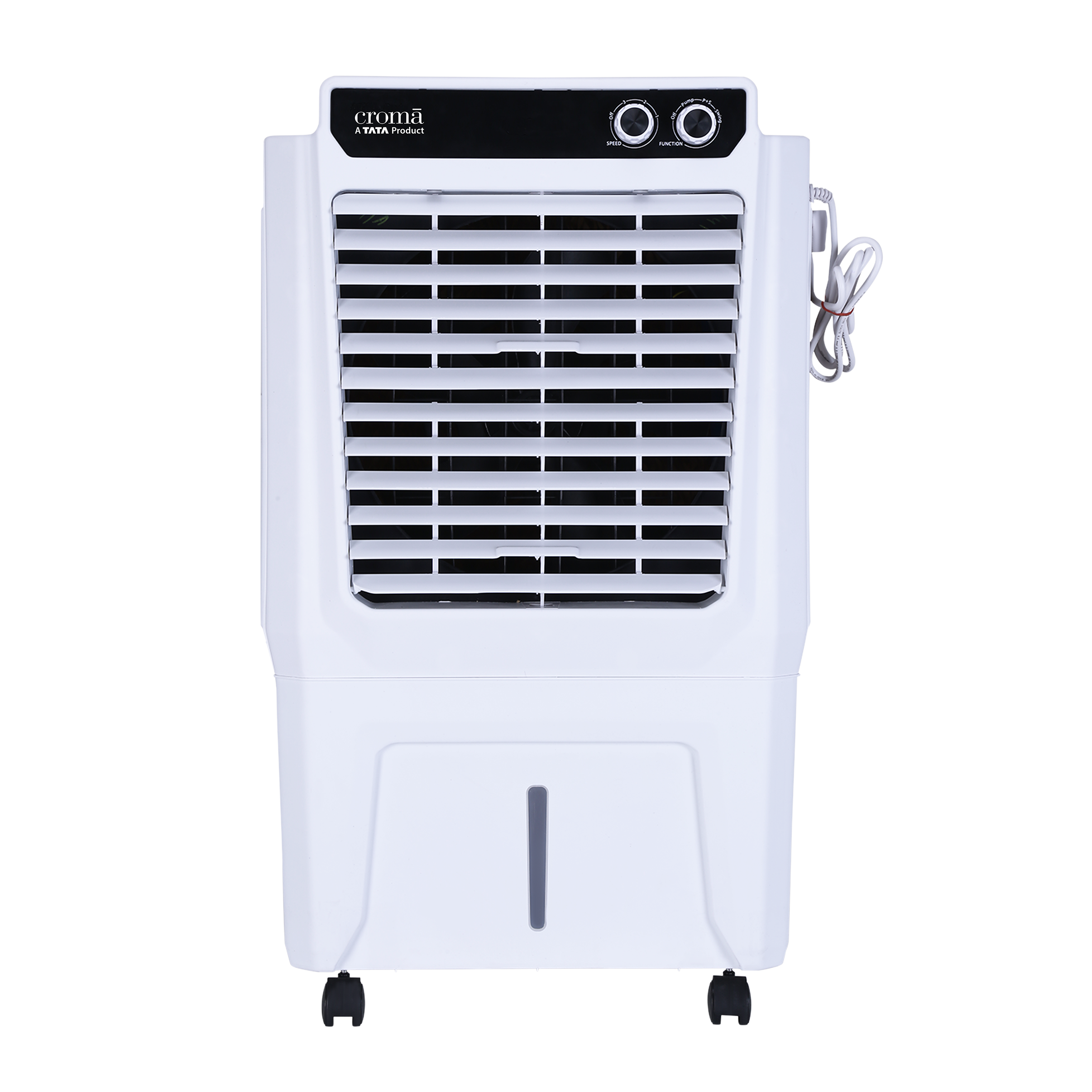 Croma AZ45 45 Litres Personal Air Cooler (Anti-bacterial Honeycomb Pad & Tank, CRLC45LRCA255001, White & Black)_1