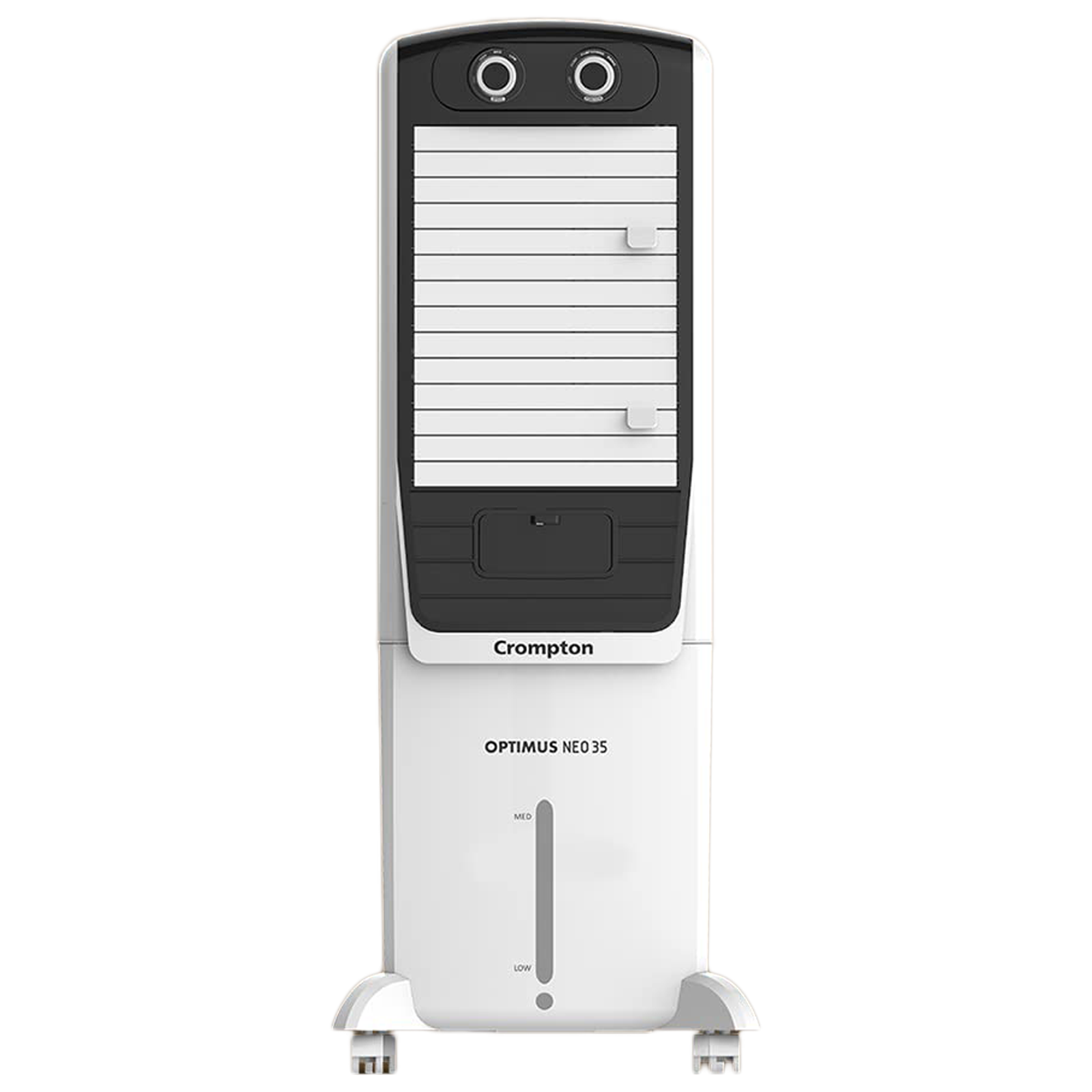 Crompton Optimus Neo 35 Litres Tower Air Cooler (4 Way Air Deflection, ACGC-OPTIMUSNEO35, White)