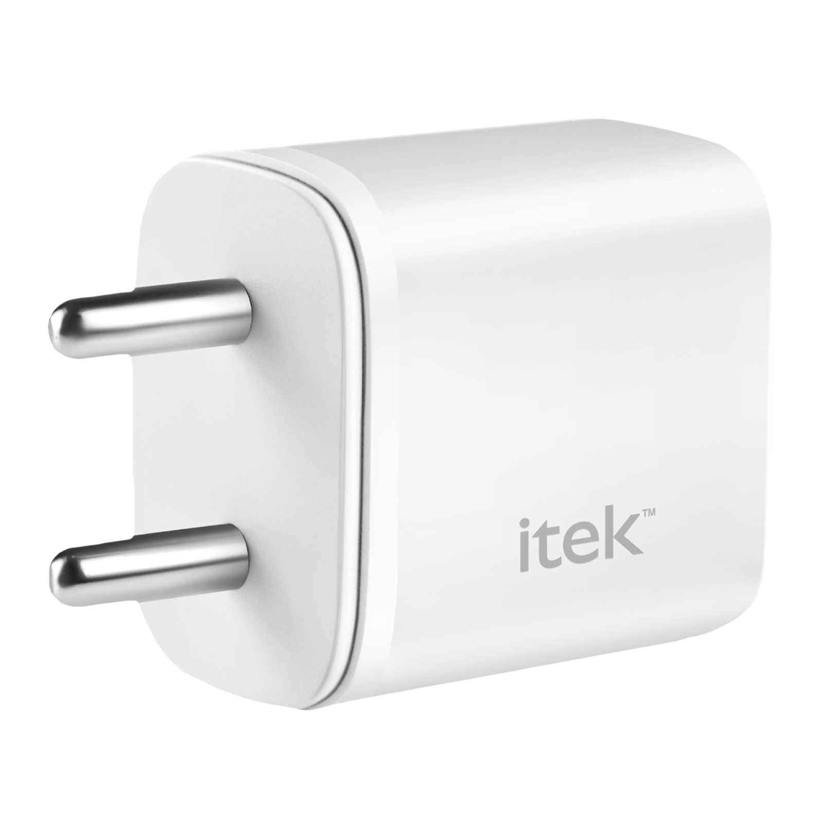 

Itek 20W Type A & Type C 2-Port Fast Charger (Short-Circuit Protection, White)