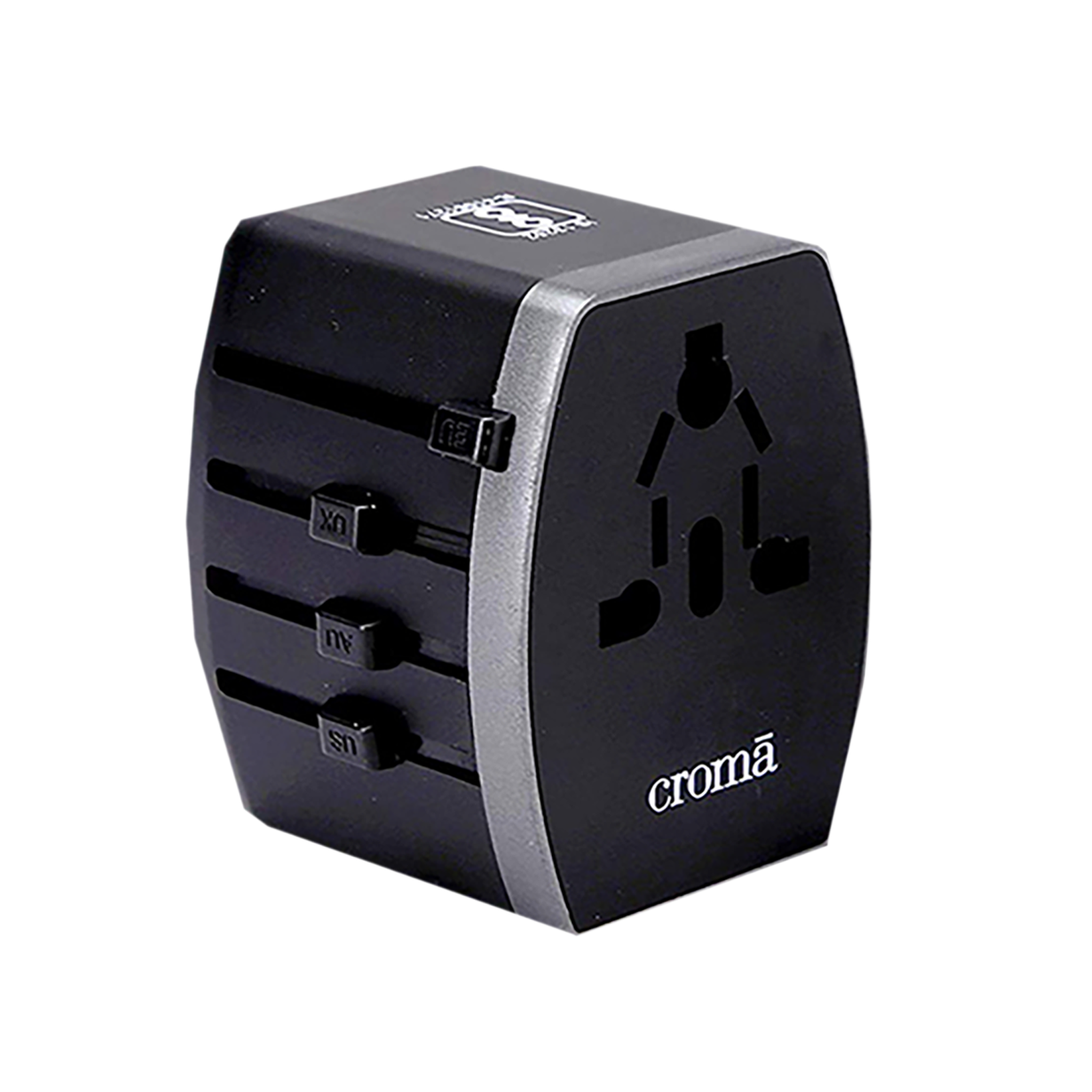 Buy Croma Type A & Type C 4-Port Charger (Adapter Only, AC Outlet With ...