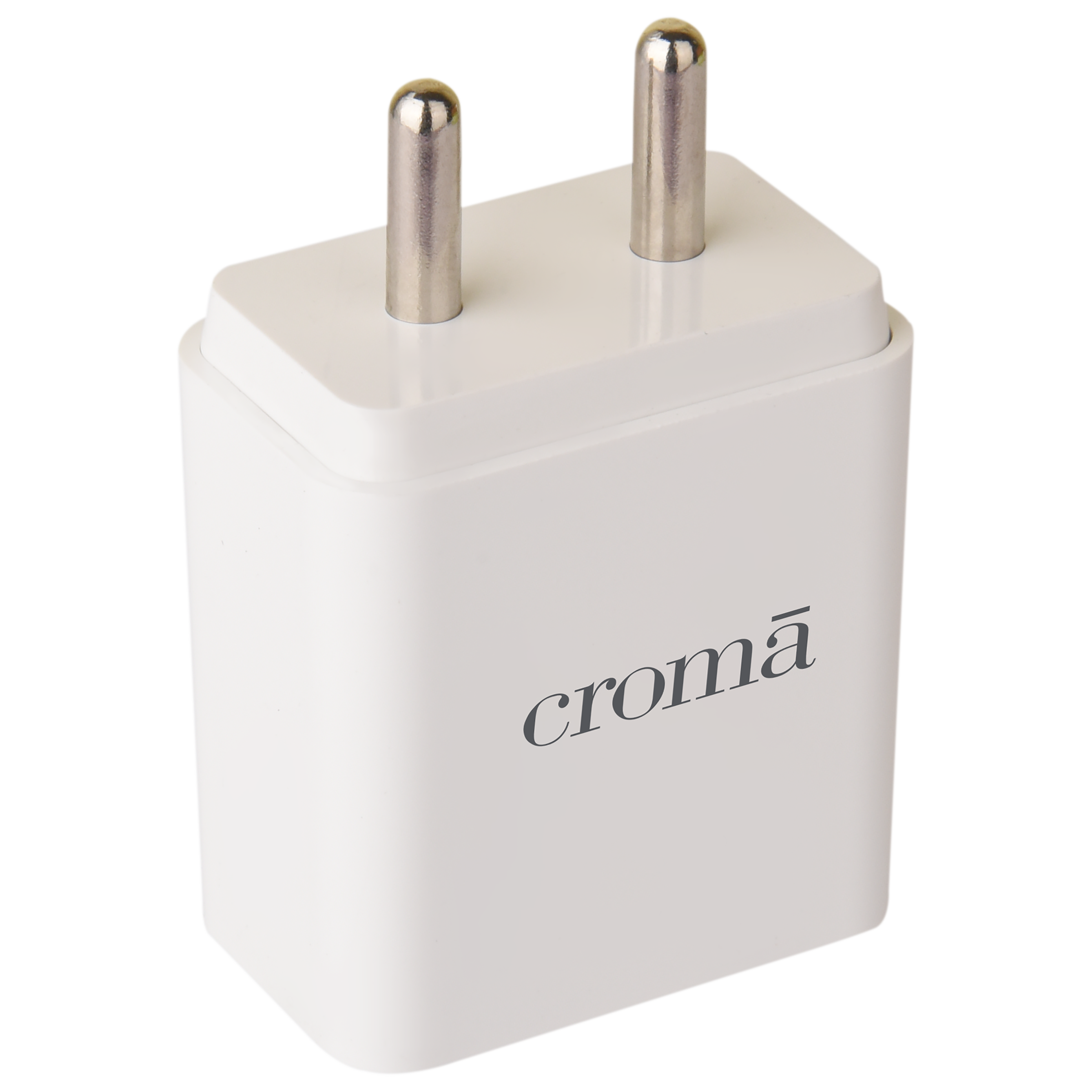 Buy Croma 20W Type A & Type C 2-Port Fast Charger (Short-Circuit  Protection, White) Online – Croma
