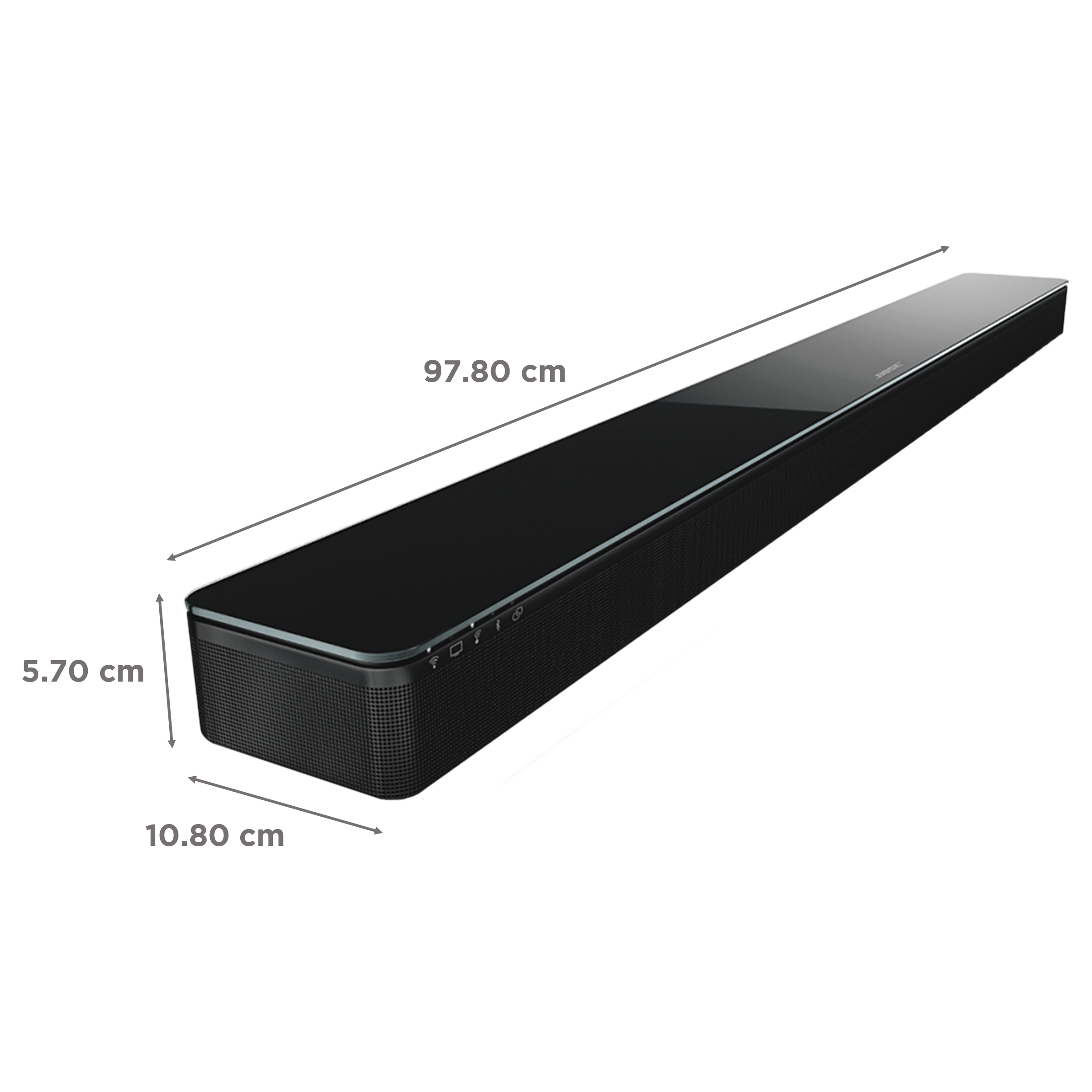 Bose Soundtouch 300 Bluetooth Soundbar with Remote (Rich Bass, 3.1 Channel, Black)_3