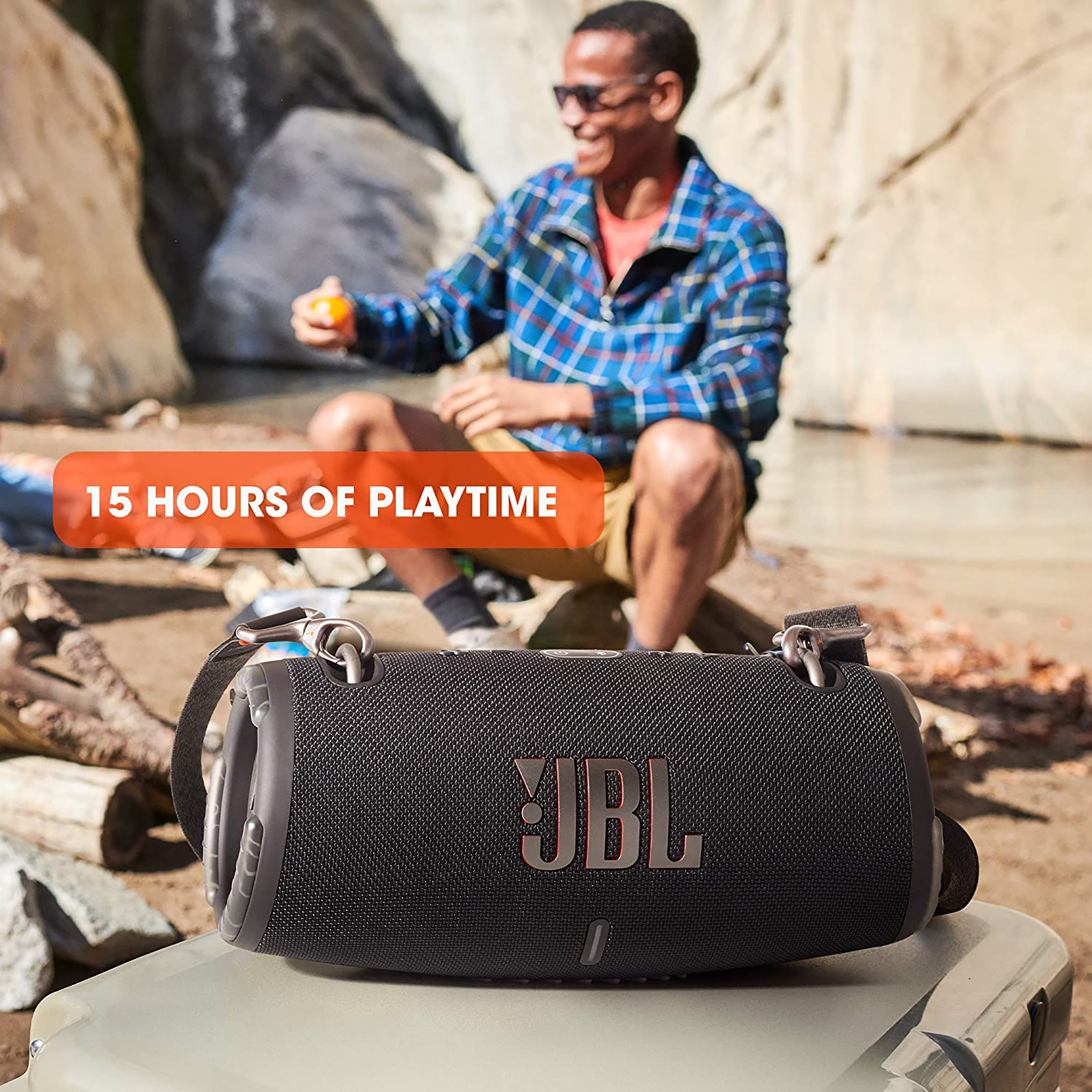 JBL Xtreme 3 - Portable Bluetooth Speaker Bundle with Silicone