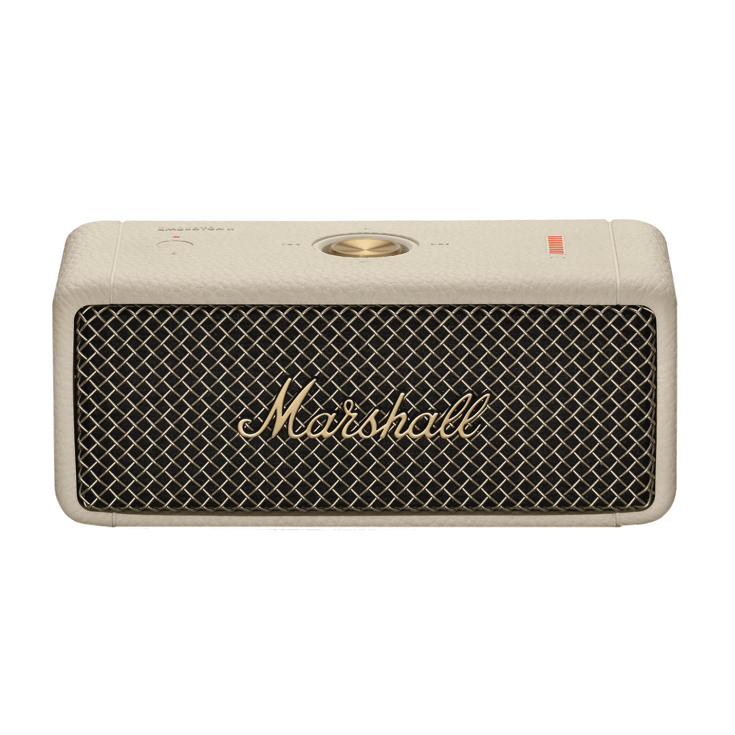 Marshall Emberton II 20W Portable Bluetooth Speaker (IP67 Water Resistant,  IP67 Dust Resistant, Stereo Channel, Brass Cream)