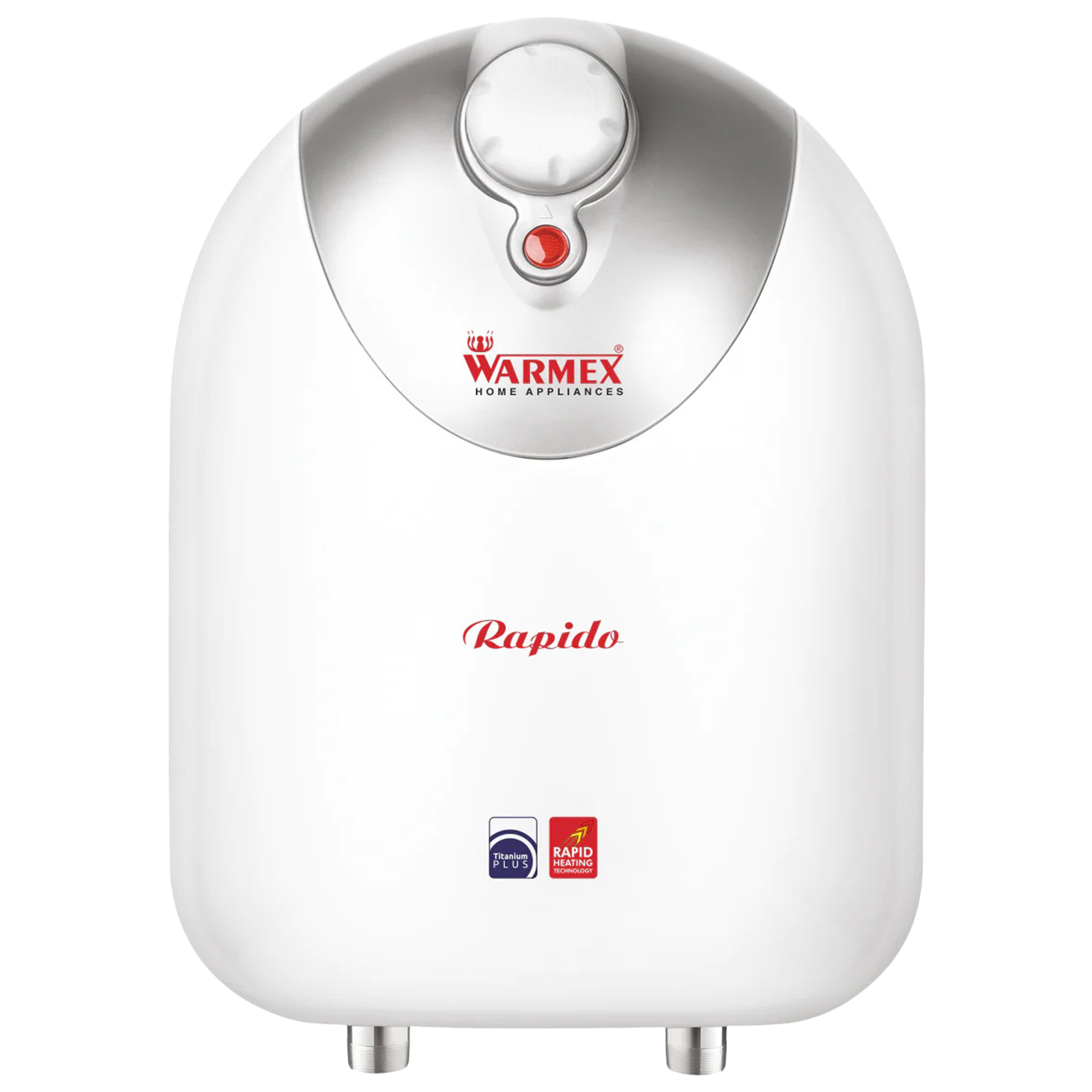 Warmex Rapido 3 Litres Instant Water Geyser (3000 Watts, White and Silver)