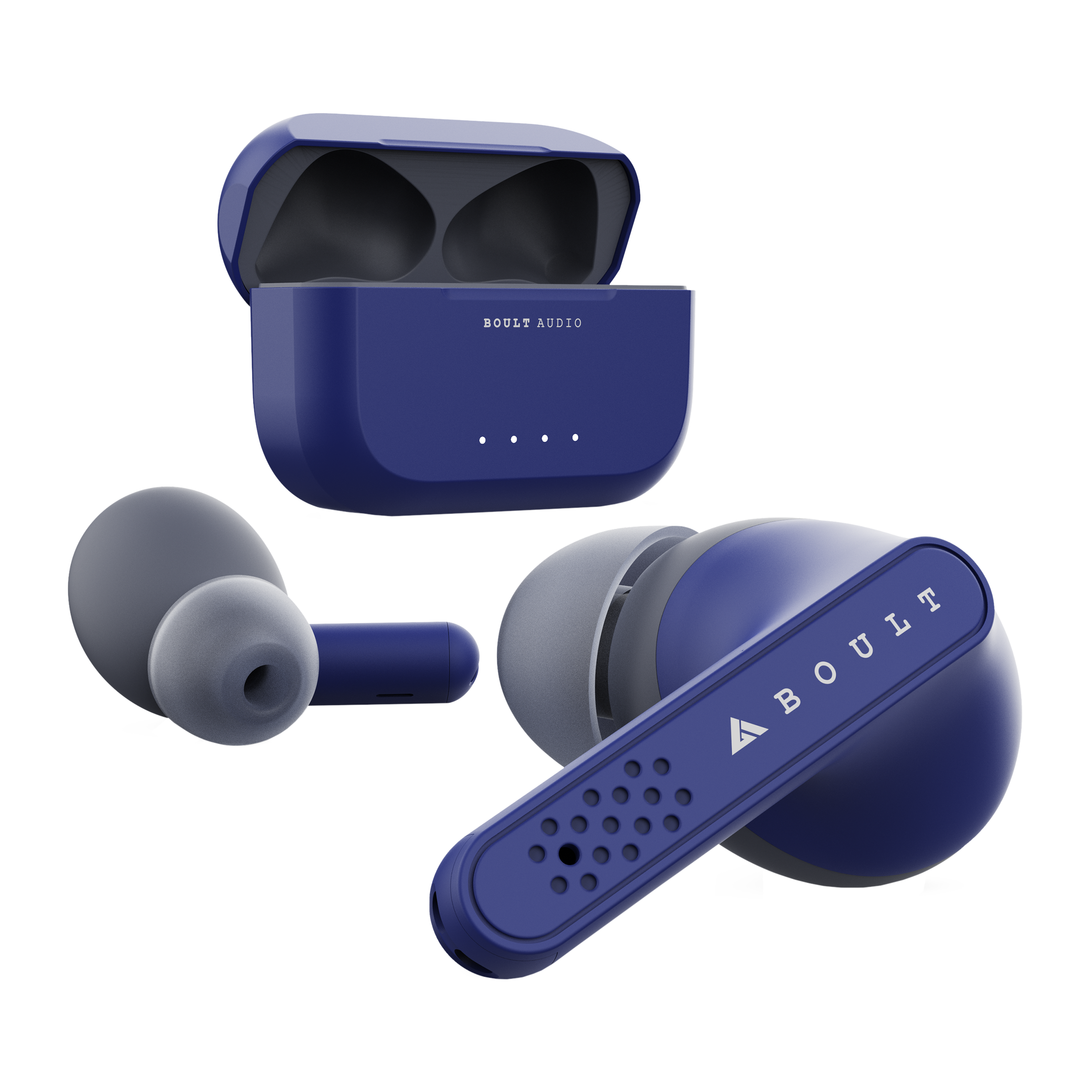 Buy Boult Audio AirBass Z40 TWS Earbuds with Environmental Noise  Cancellation (IPX5 Water Resistant, Voice Assistant, Blue) Online - Croma