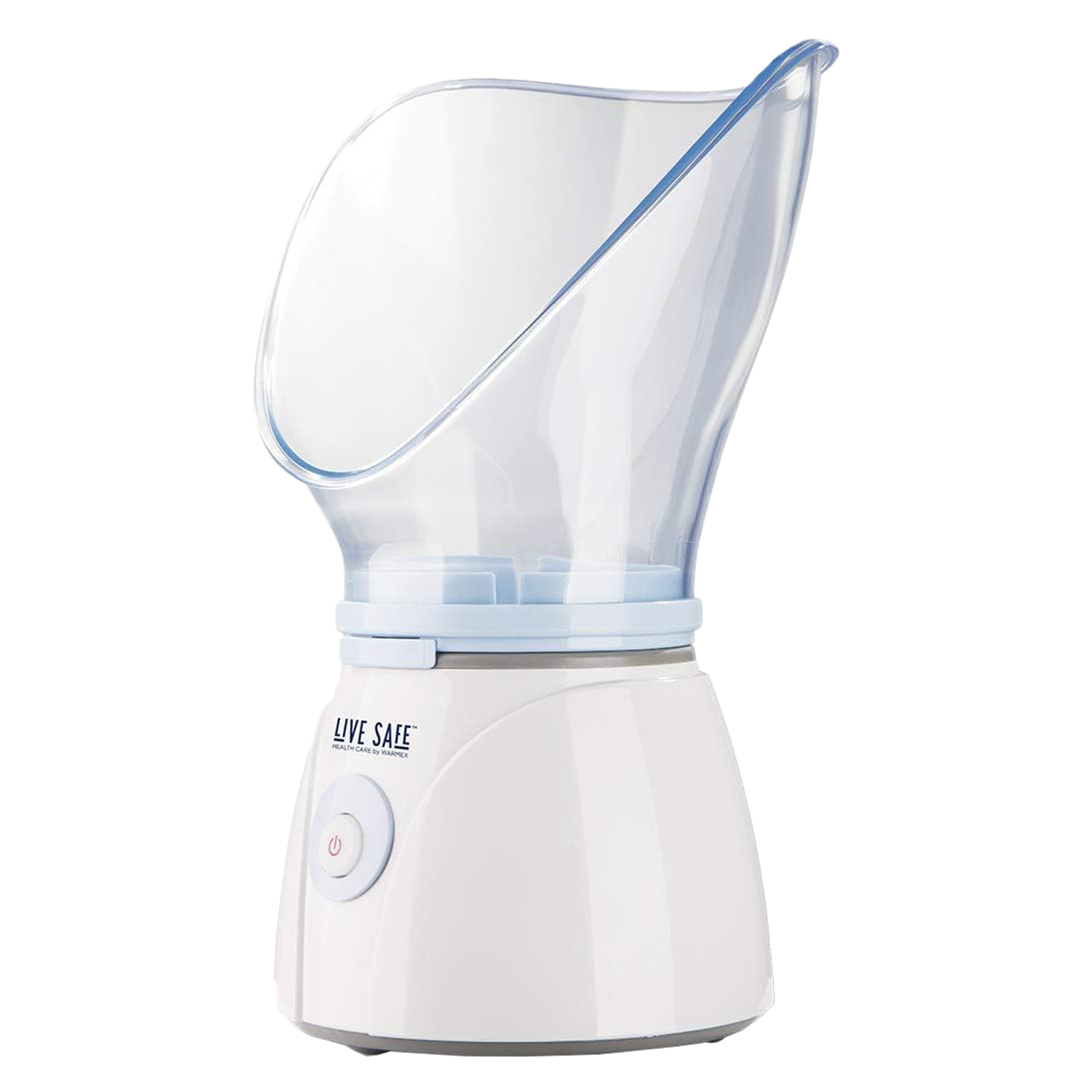 Warmex Live Safe Facial Steamer (Non-Slip Feet, LS-FSV05, White)
